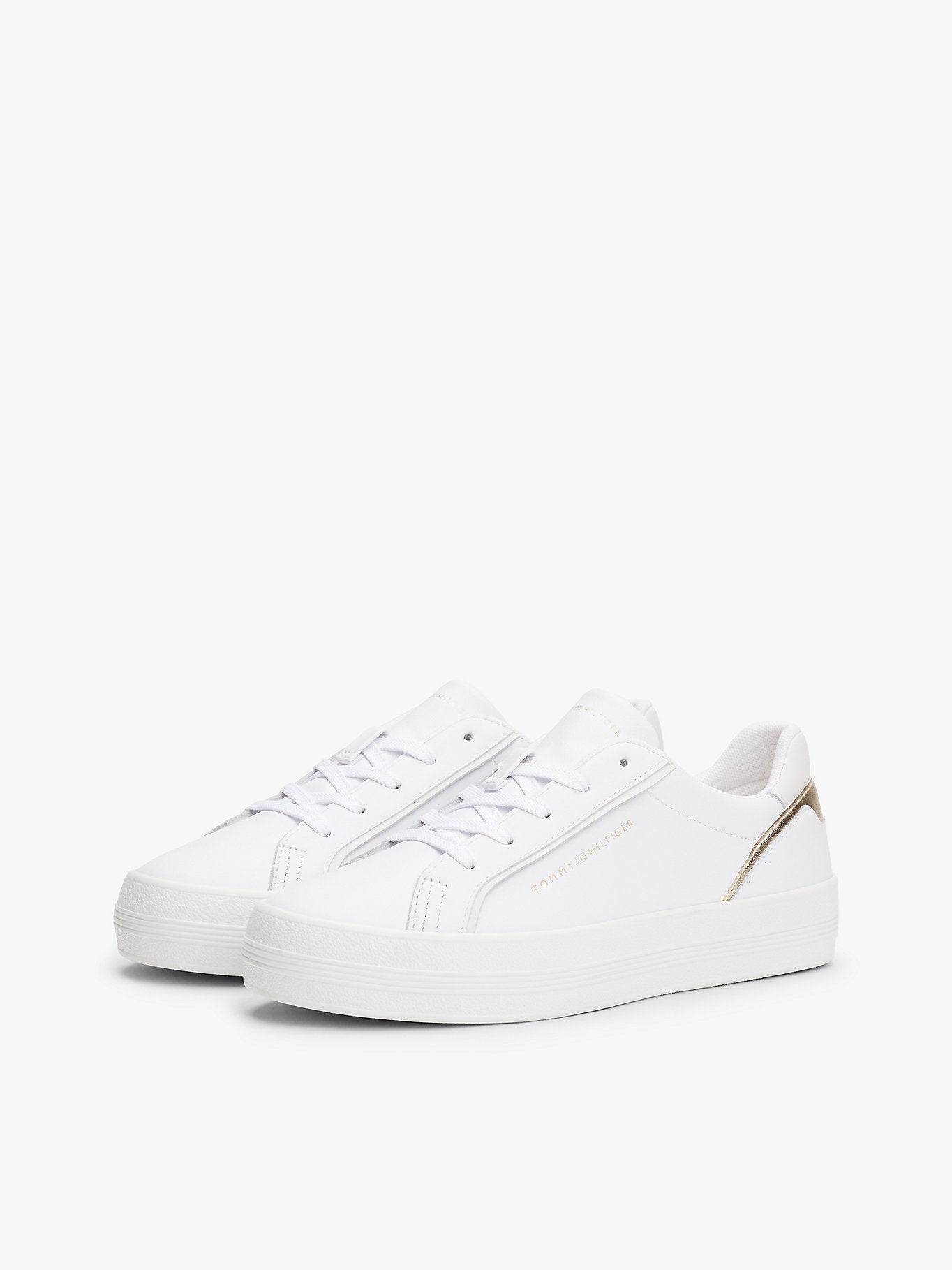 Tommy Hilfiger Metallic Embossed Trainers Sneaker