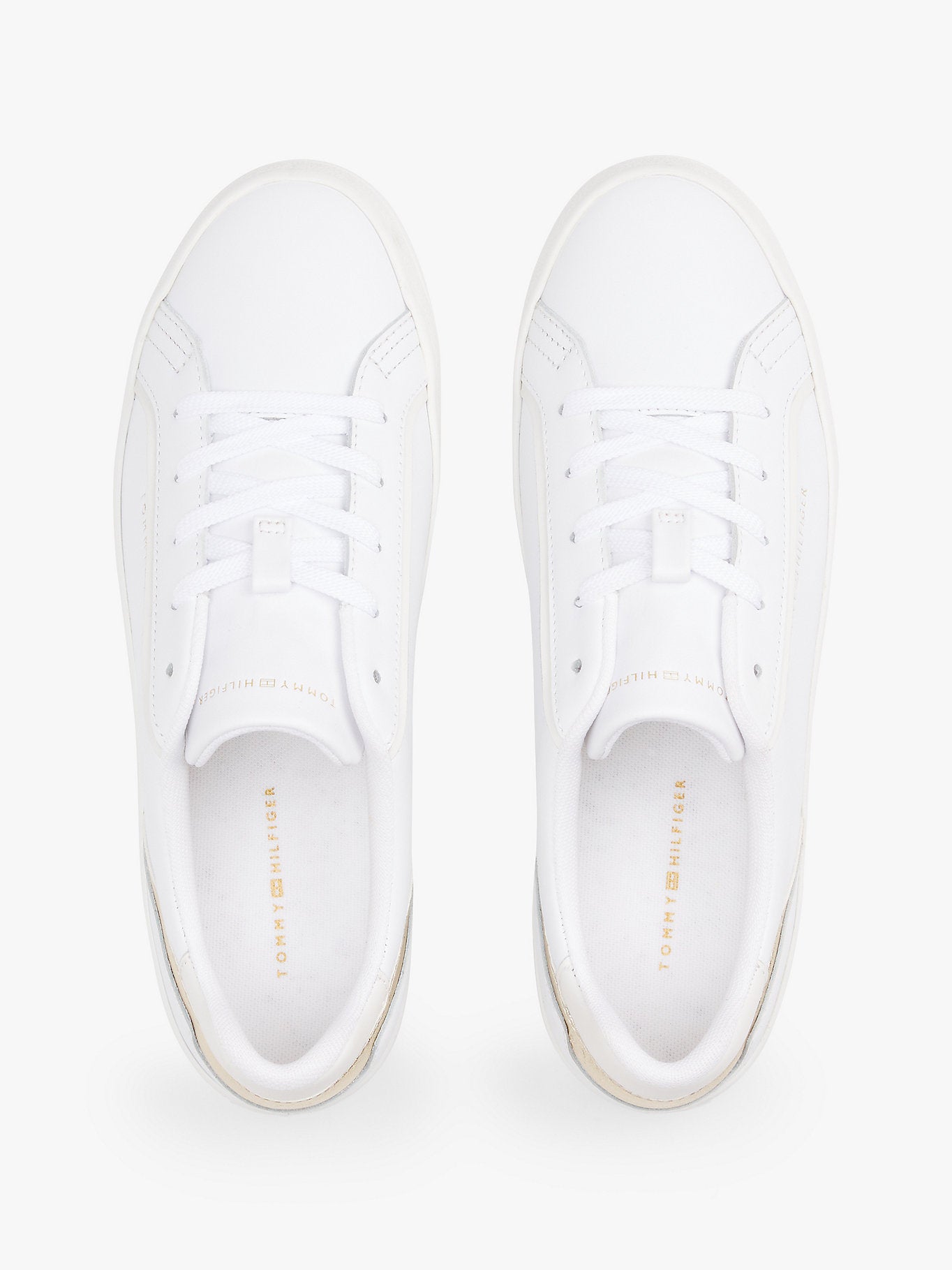 Tommy Hilfiger Metallic Embossed Trainers Sneaker