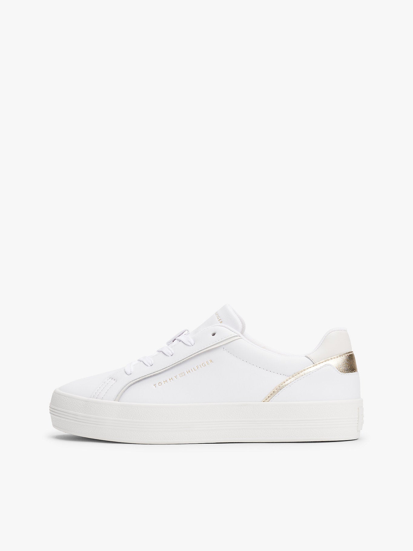Tommy Hilfiger Metallic Embossed Trainers Sneaker