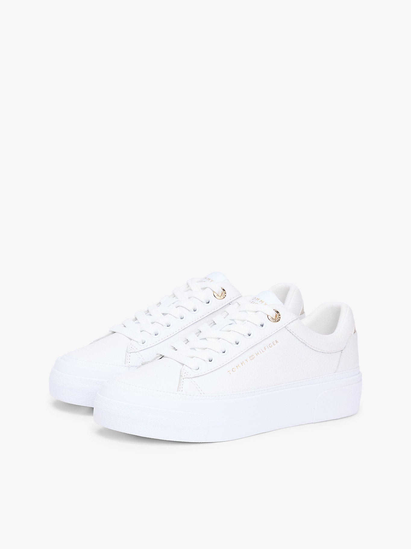 حذاء سنيكر تومي هيلفيجر Platform Sneaker Tumbled