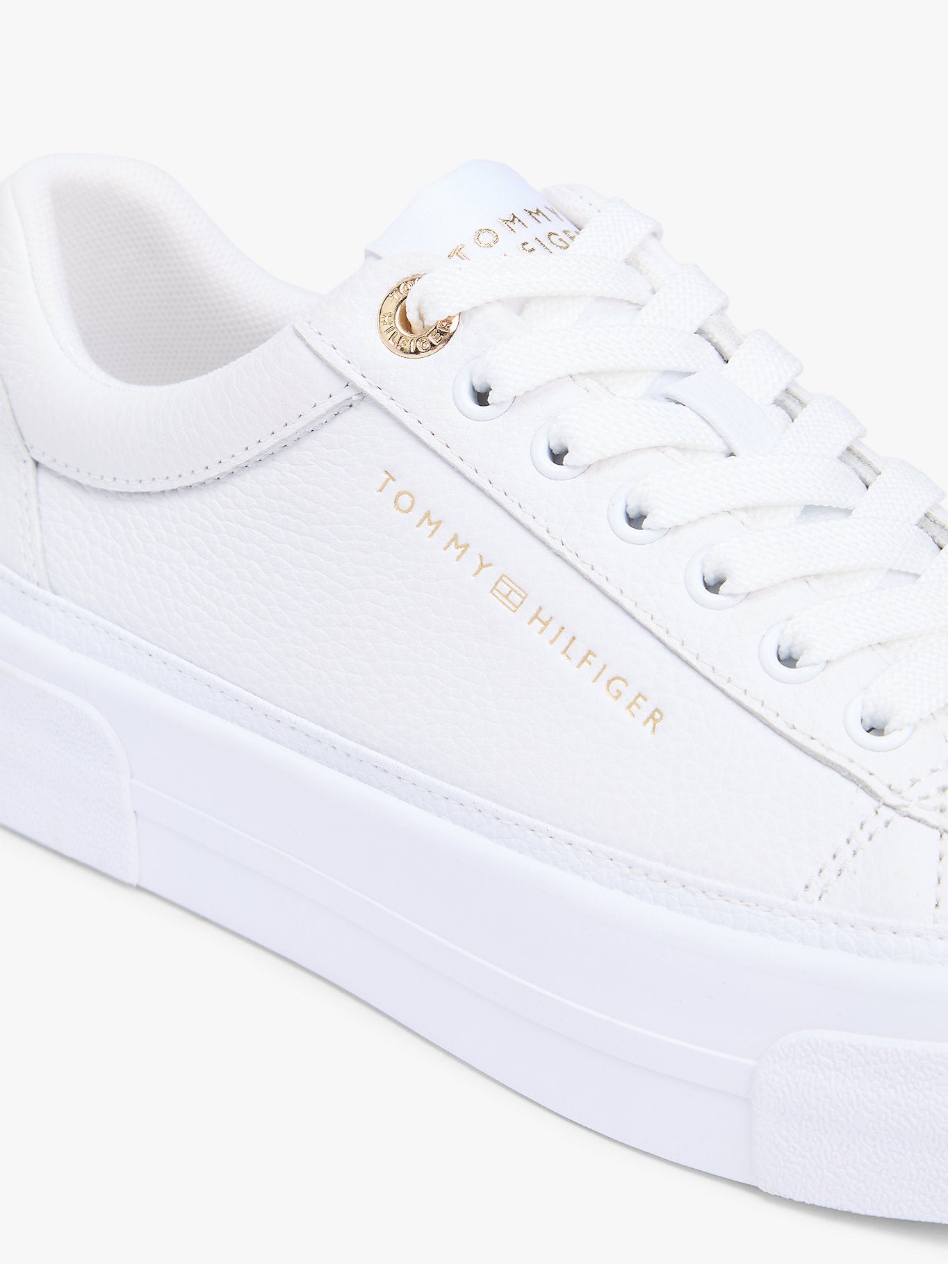 حذاء سنيكر تومي هيلفيجر Platform Sneaker Tumbled