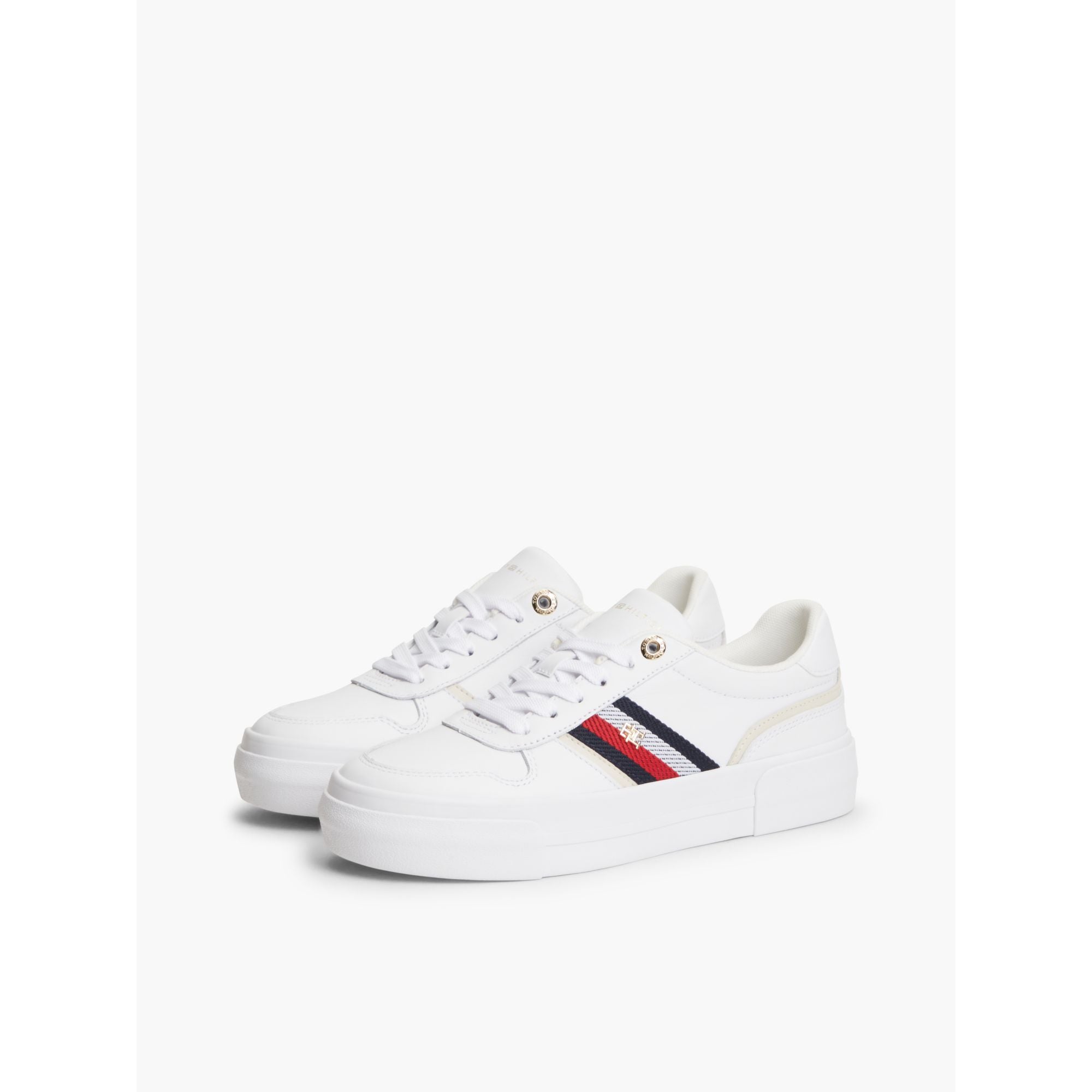Tommy Hilfiger Platform Vulc Leather Shoe