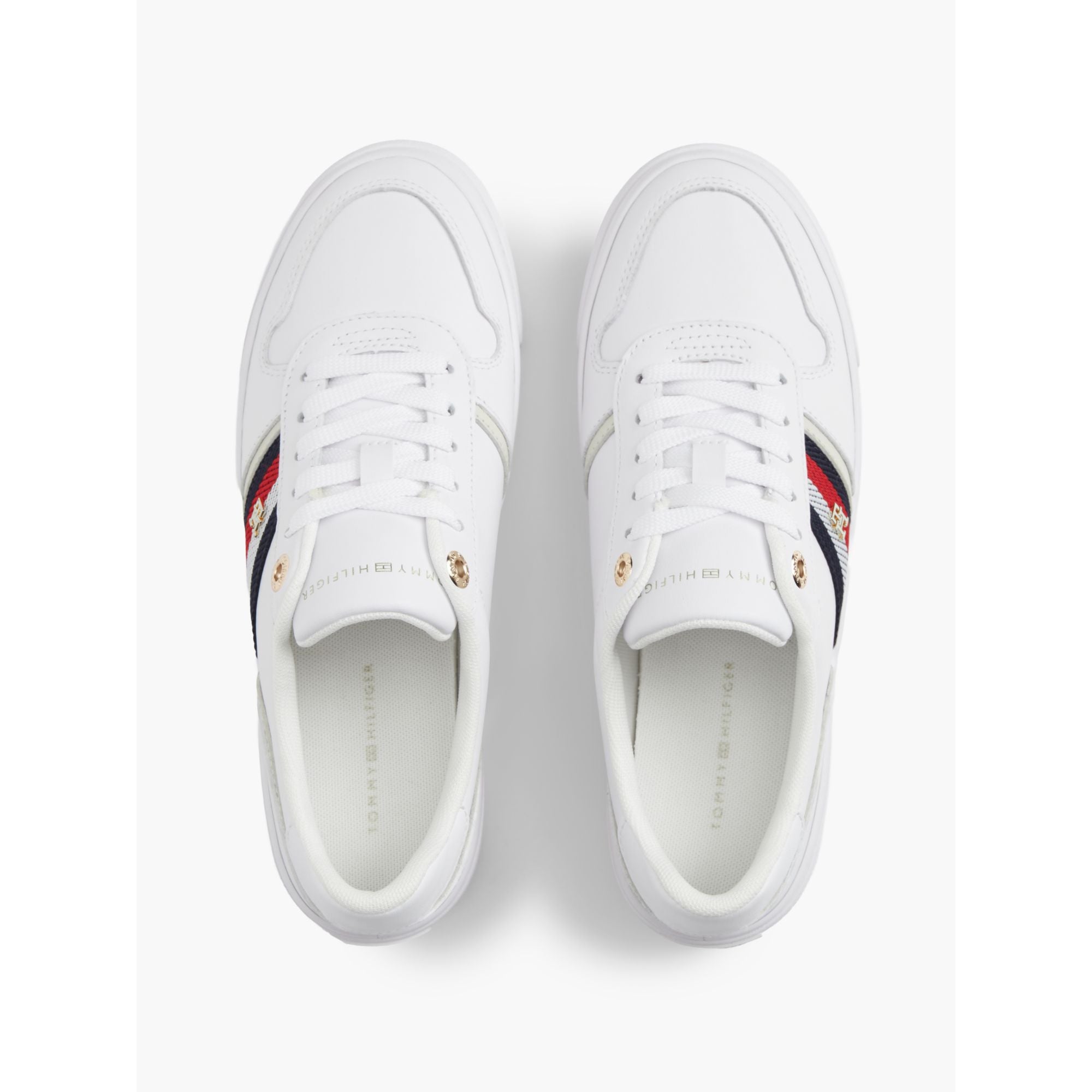 Tommy Hilfiger Platform Vulc Leather Shoe
