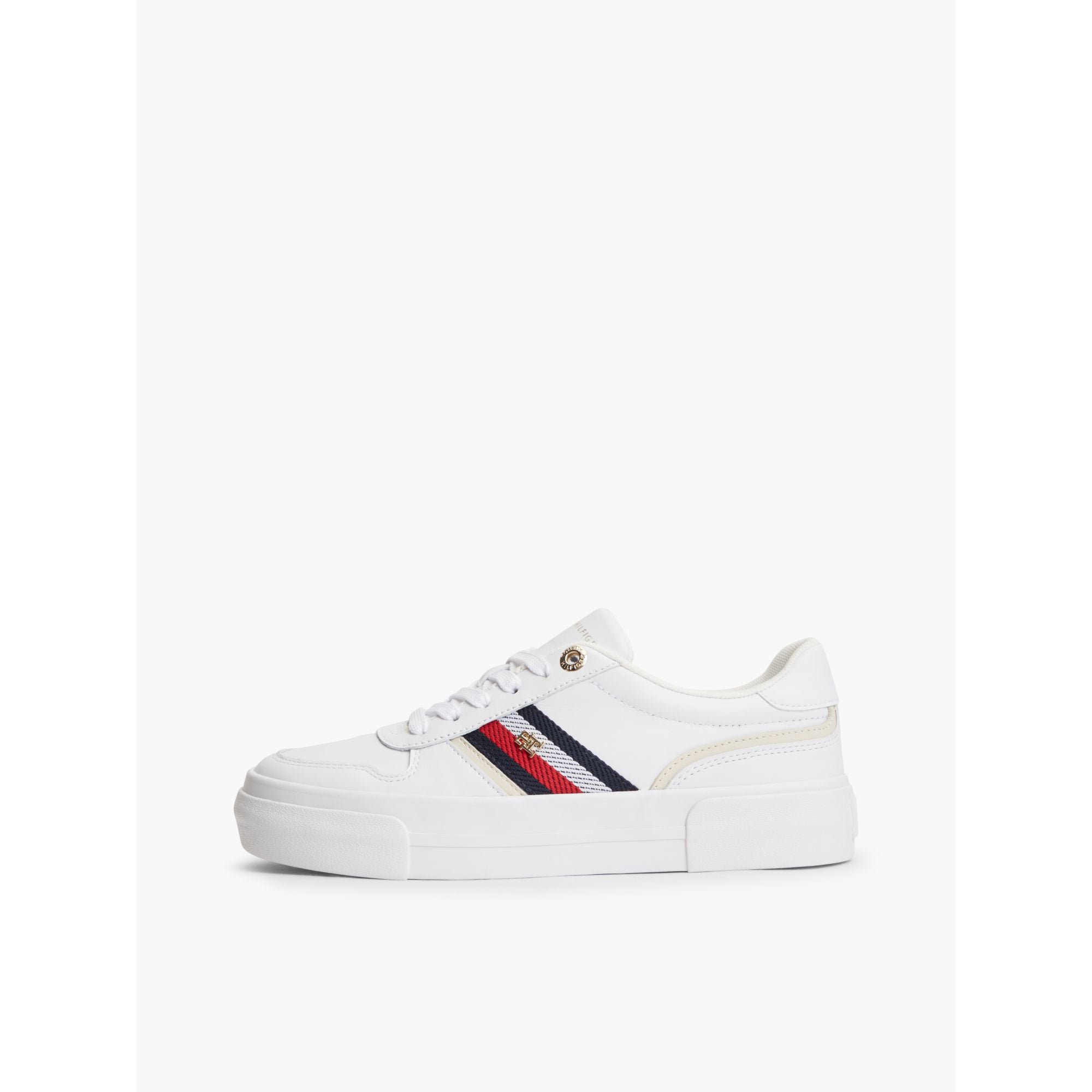 Tommy Hilfiger Platform Vulc Leather Shoe
