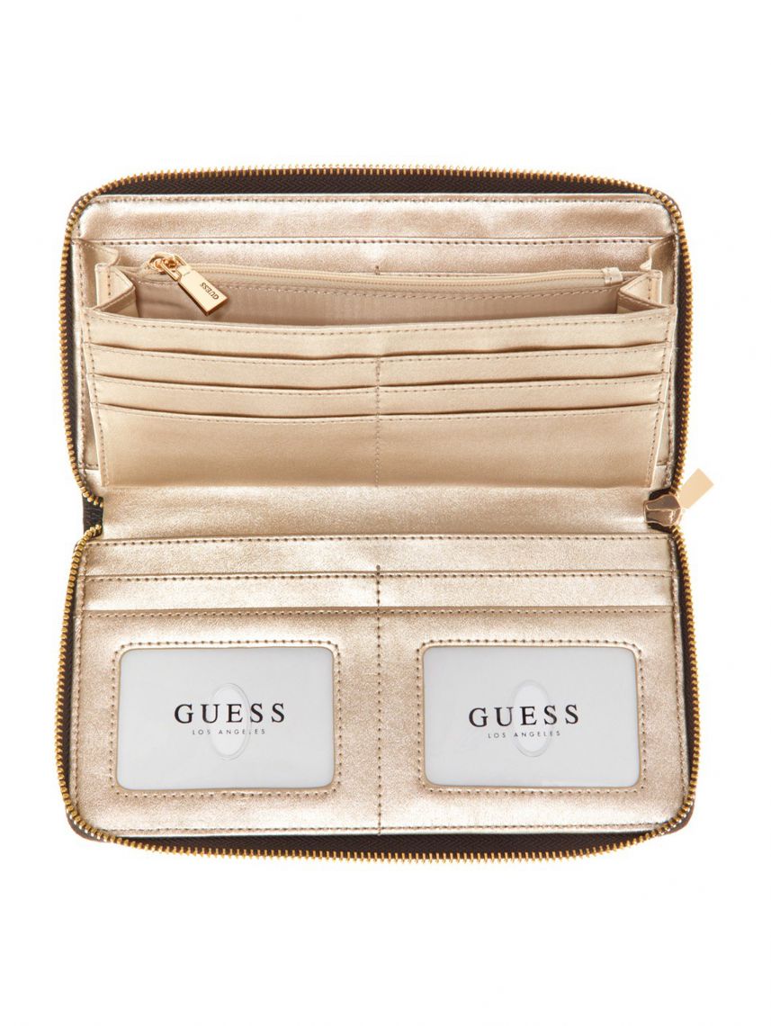 Guess Laurel Slg Cheque Organizer Wallet