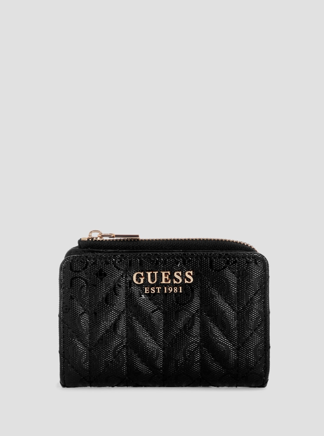 Guess Stacey Zip Around Card Case Wallet