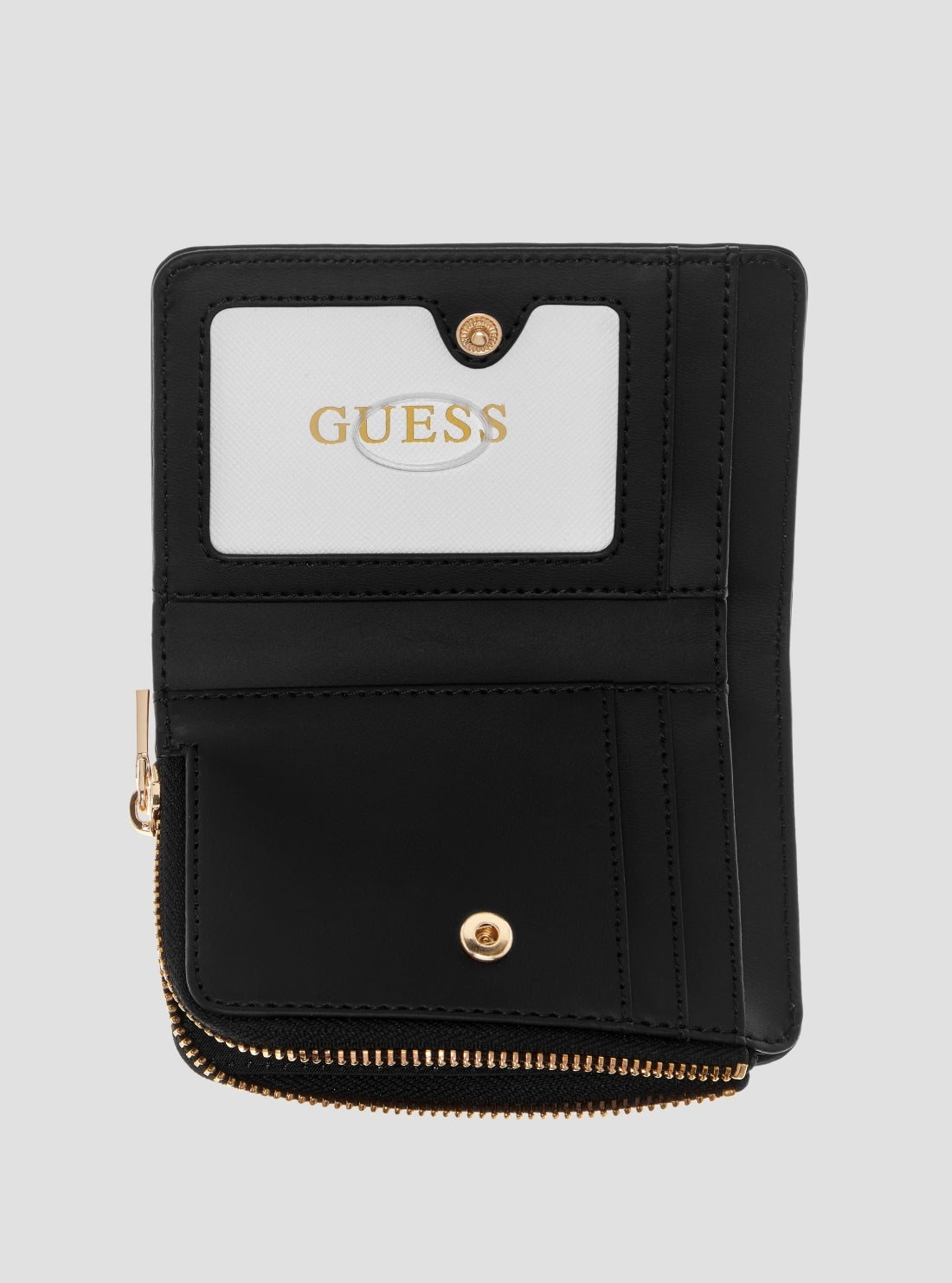 Guess Stacey Zip Around Card Case Wallet
