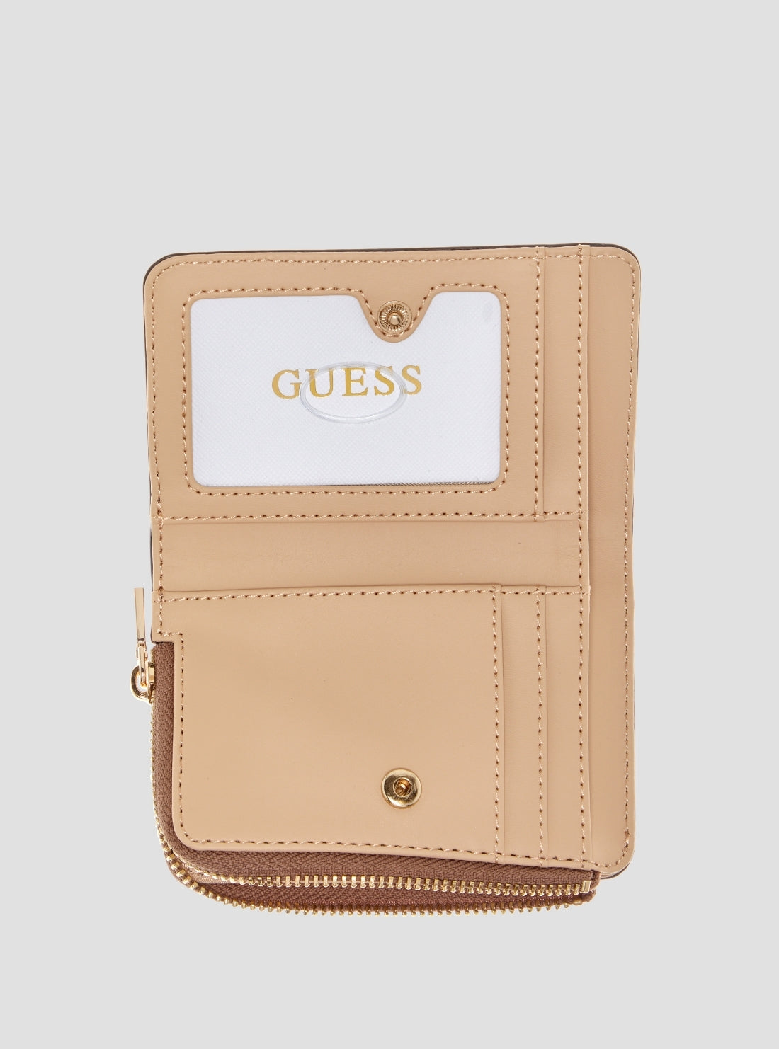 Guess Stacey Zip Around Card Case Wallet
