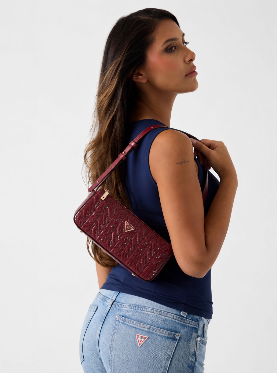 Guess Stacey Shoulder Bag