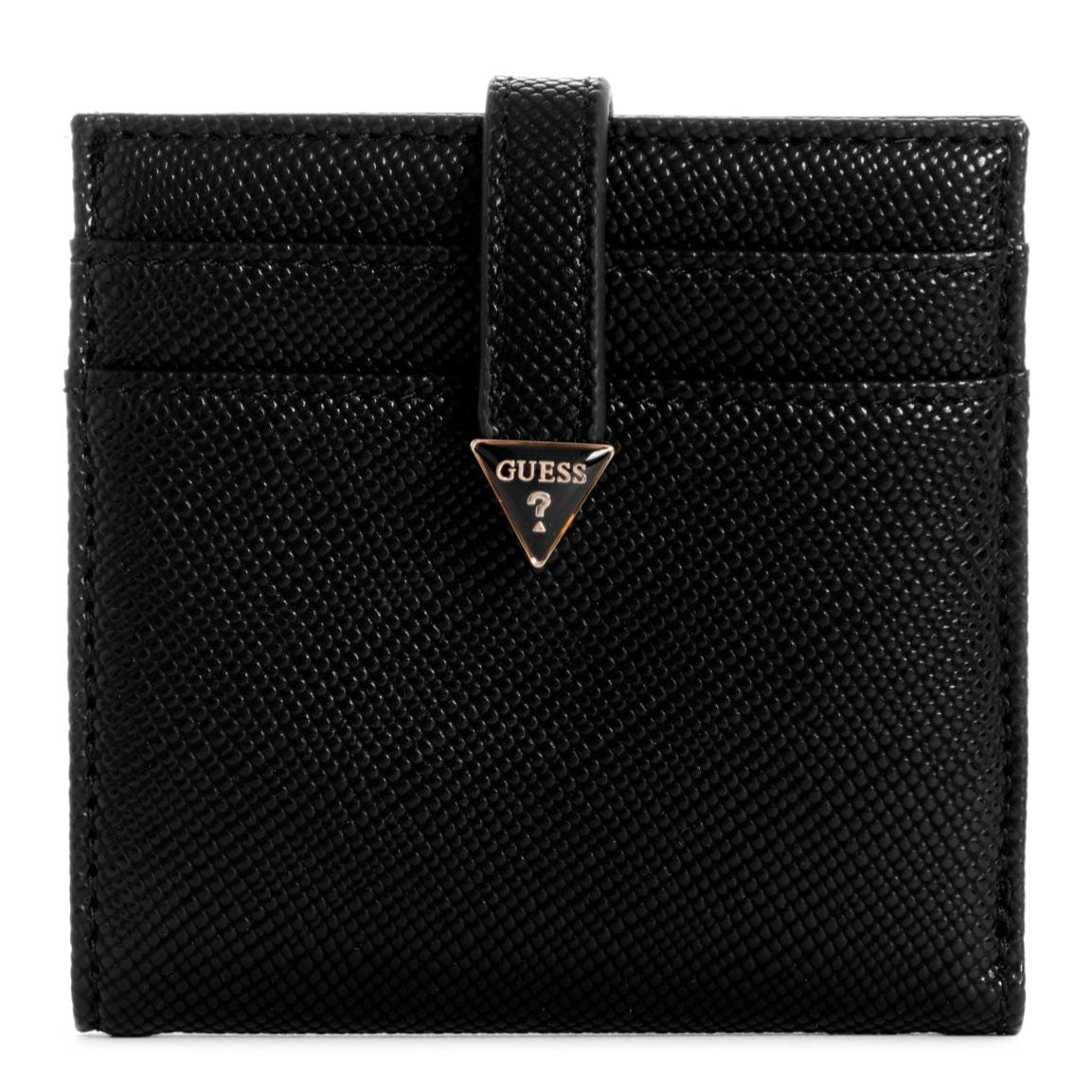Guess Laurel Small Pebble Tab Card Case Wallet