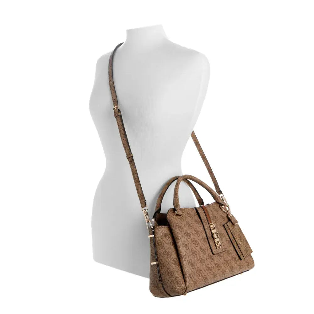 Guess Yvonne Logo Grlfrnd Satchel Bag