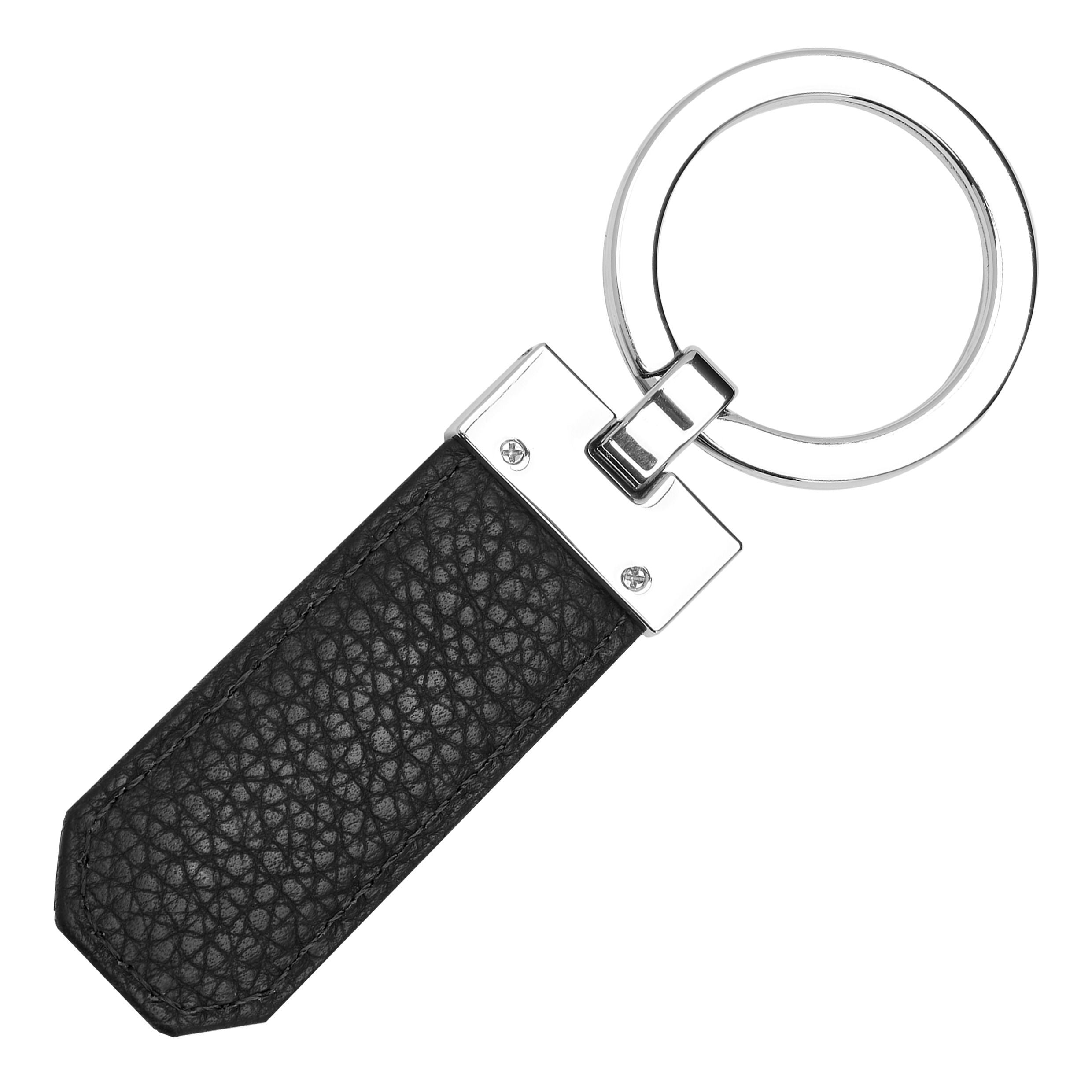 Hugo Boss Classic Grained Keychain