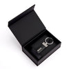 Hugo Boss Classic Grained Keychain