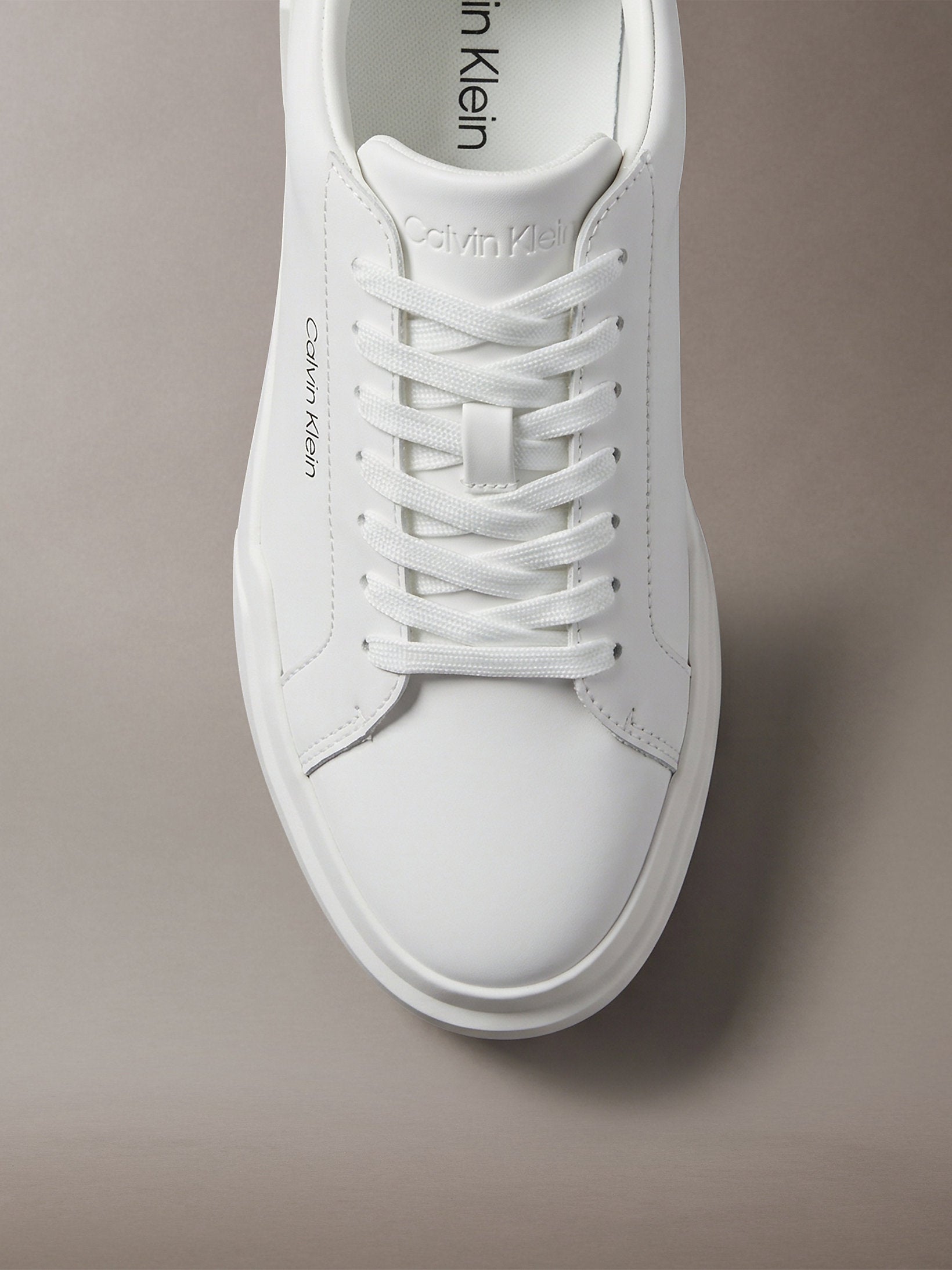 Calvin Klein Chunky Cups Laceup Lth Aop Bt Sneaker