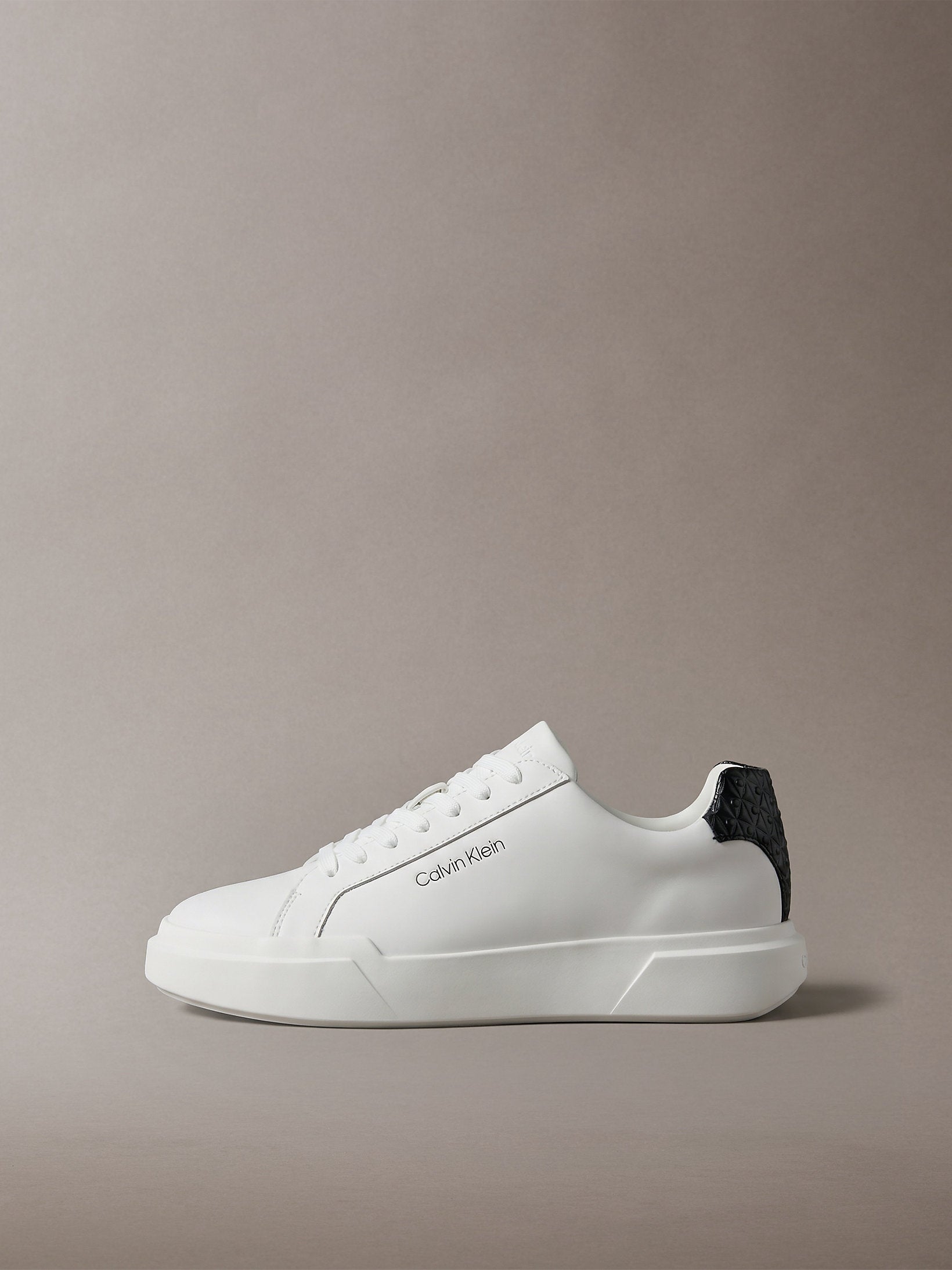 Calvin Klein Chunky Cups Laceup Lth Aop Bt Sneaker