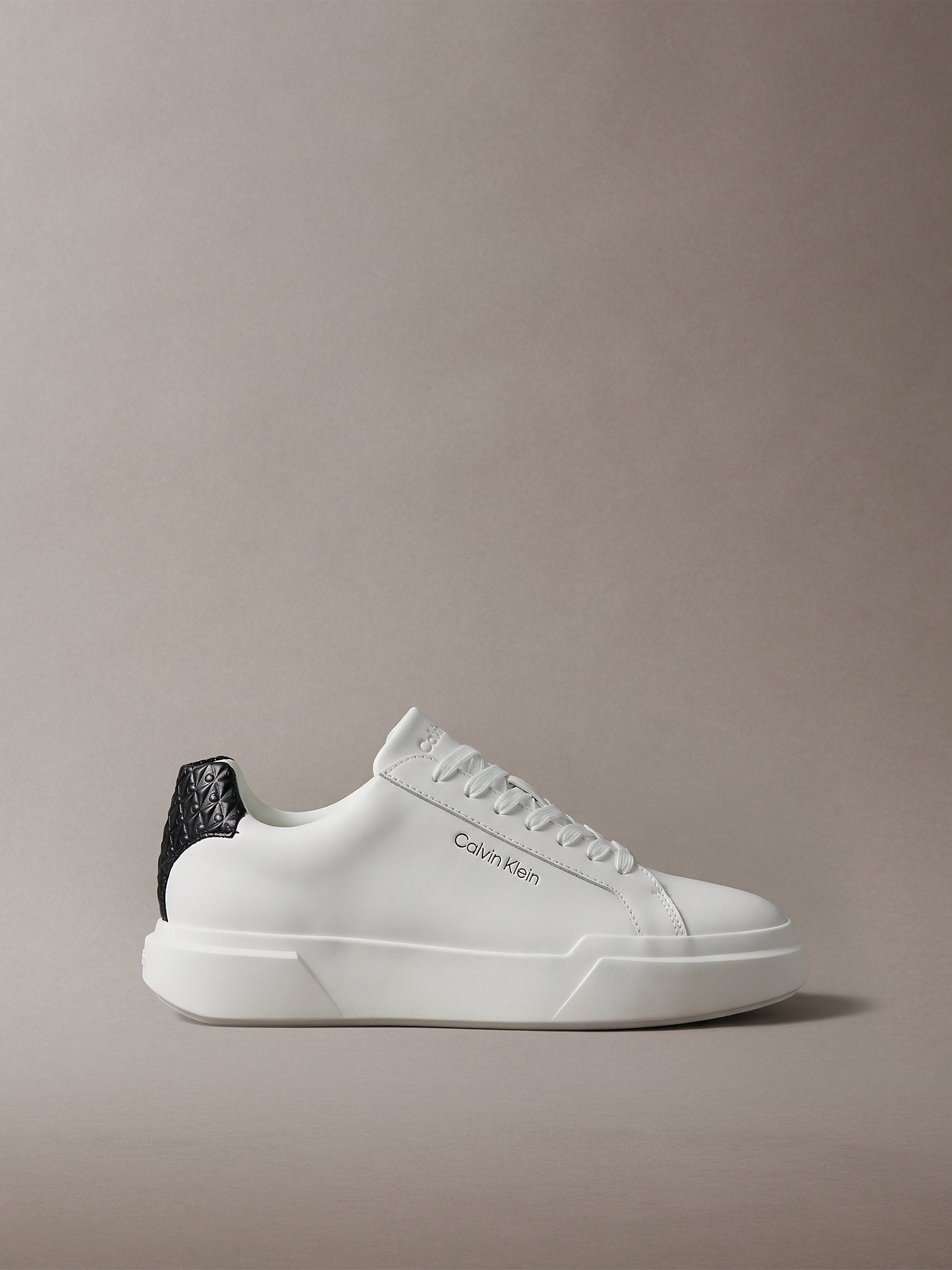 Calvin Klein Chunky Cups Laceup Lth Aop Bt Sneaker