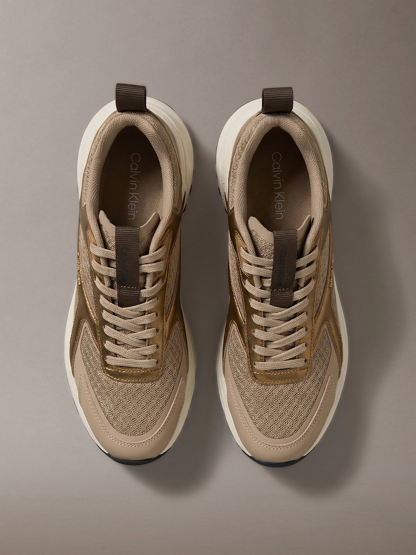Calvin Klein Hike Run Ckstripe Mesh Met Shoe