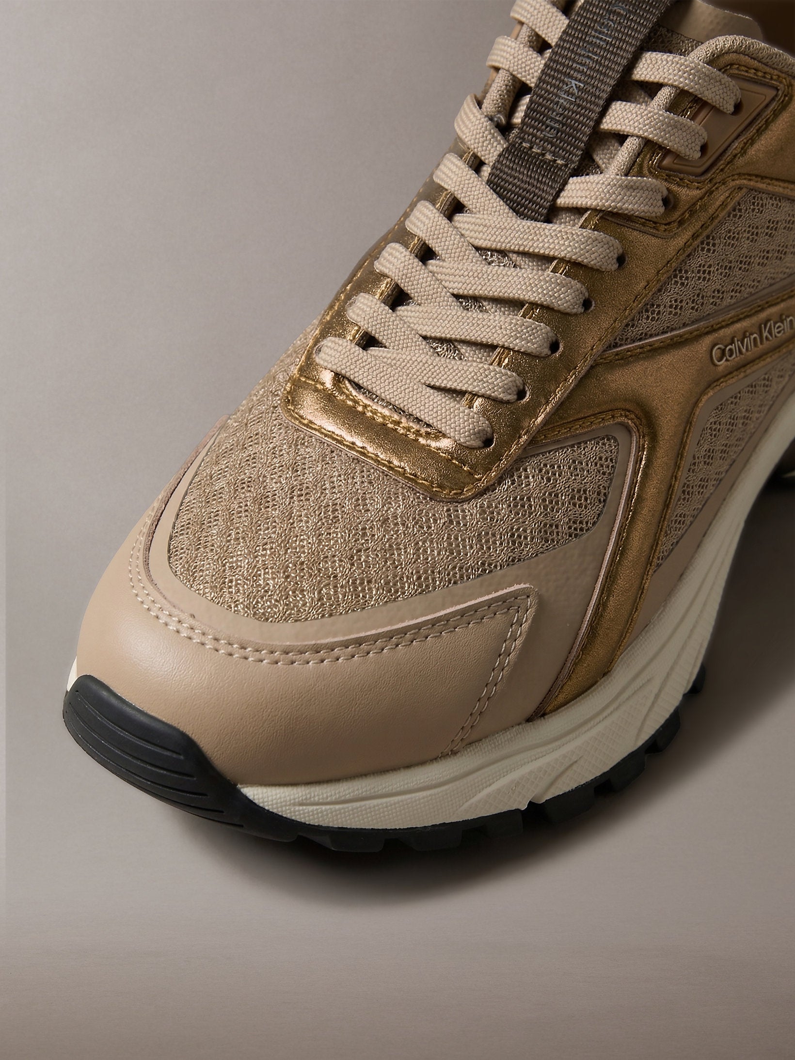 Calvin Klein Hike Run Ckstripe Mesh Met Shoe