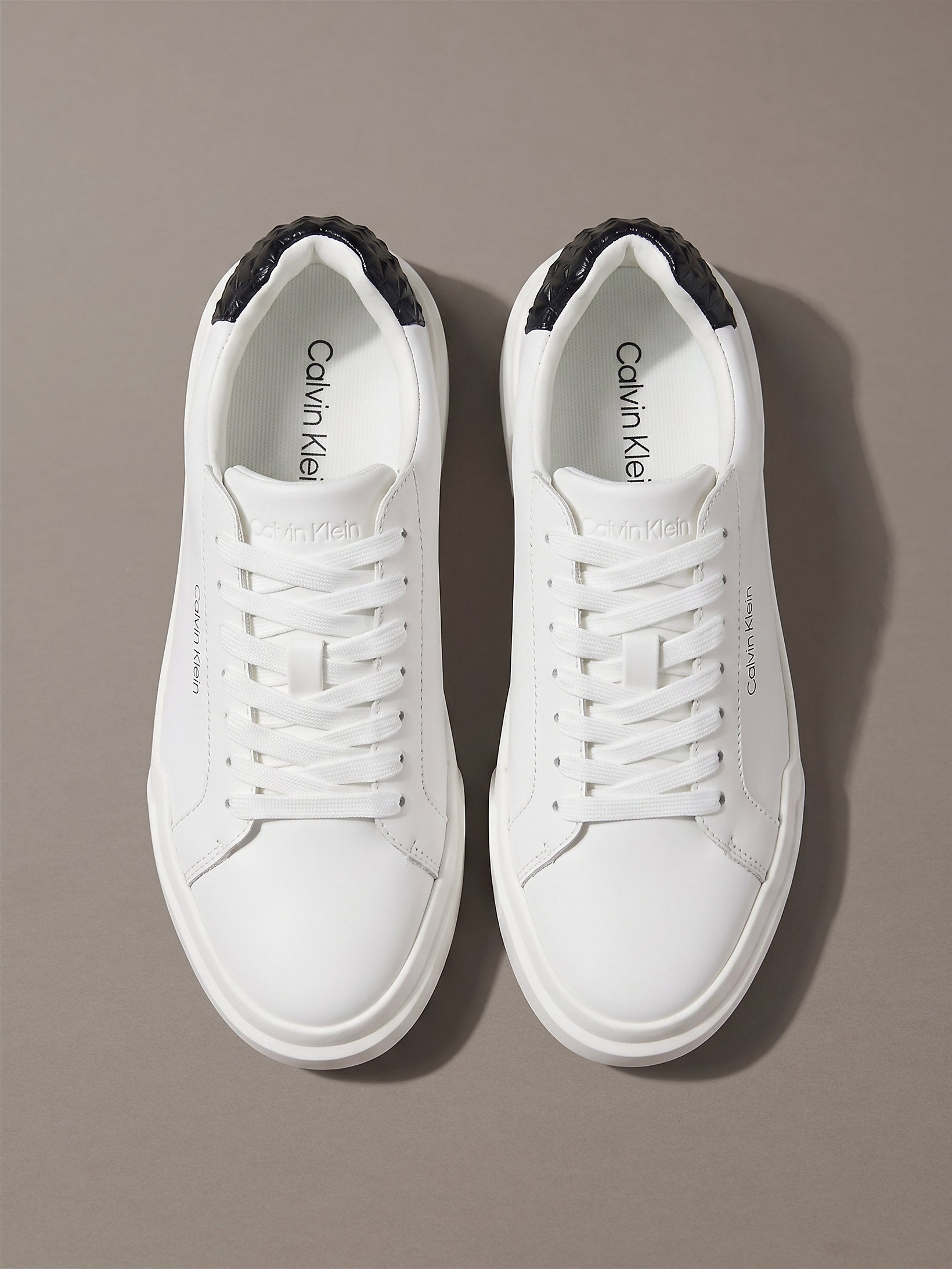Calvin Klein Chunky Cups Laceup Lth Aop Bt Sneaker