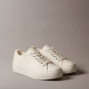 Calvin Klein Vulc Flatf Laceup Lth Fur Sneaker