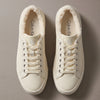 Calvin Klein Vulc Flatf Laceup Lth Fur Sneaker
