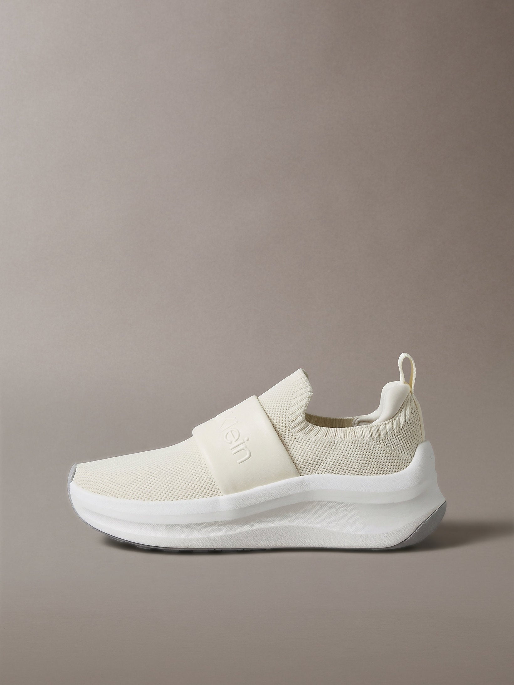 Calvin Klein Chunky Run Slipon Knit Logo Tape Shoe