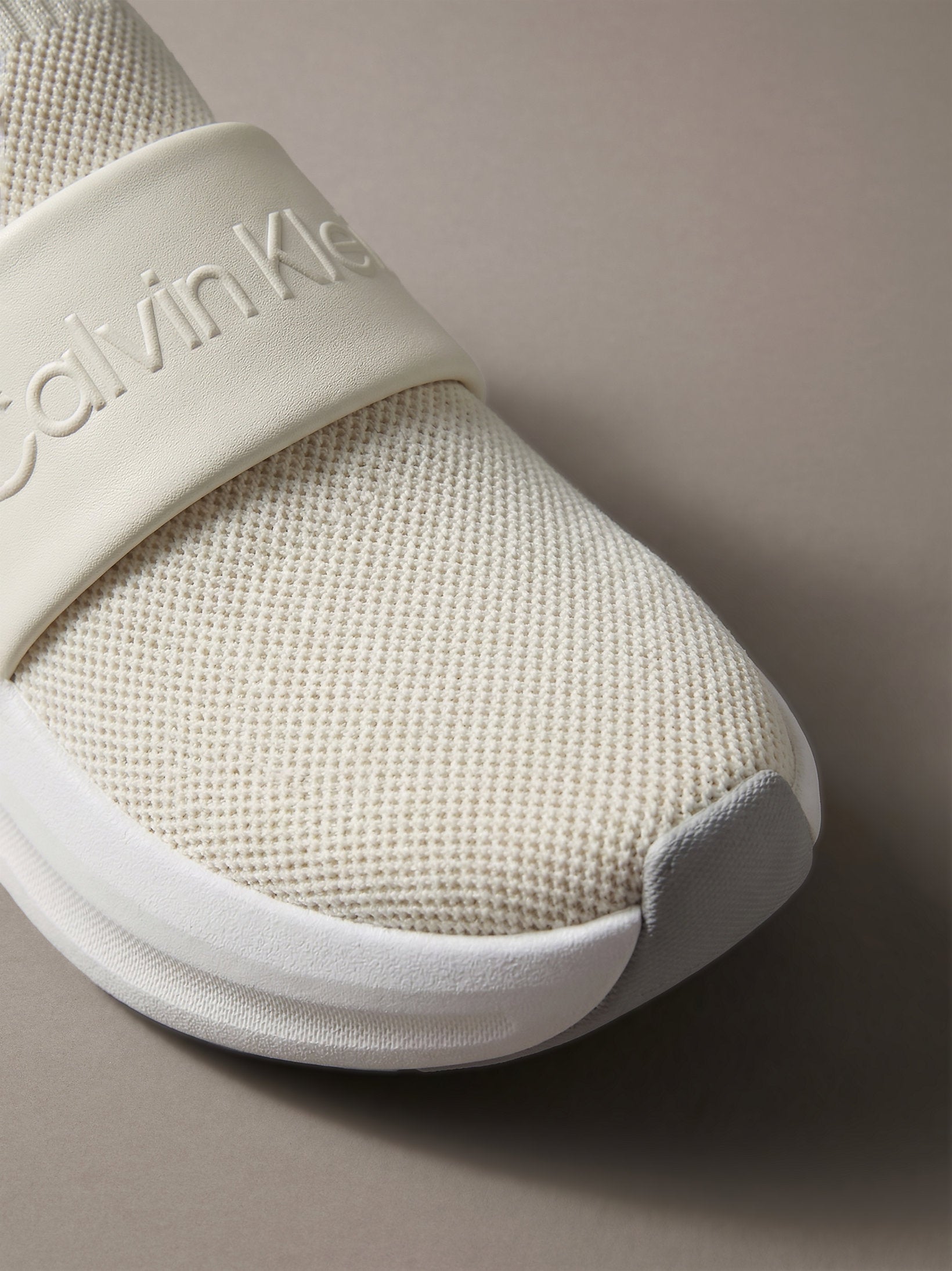 Calvin Klein Chunky Run Slipon Knit Logo Tape Shoe