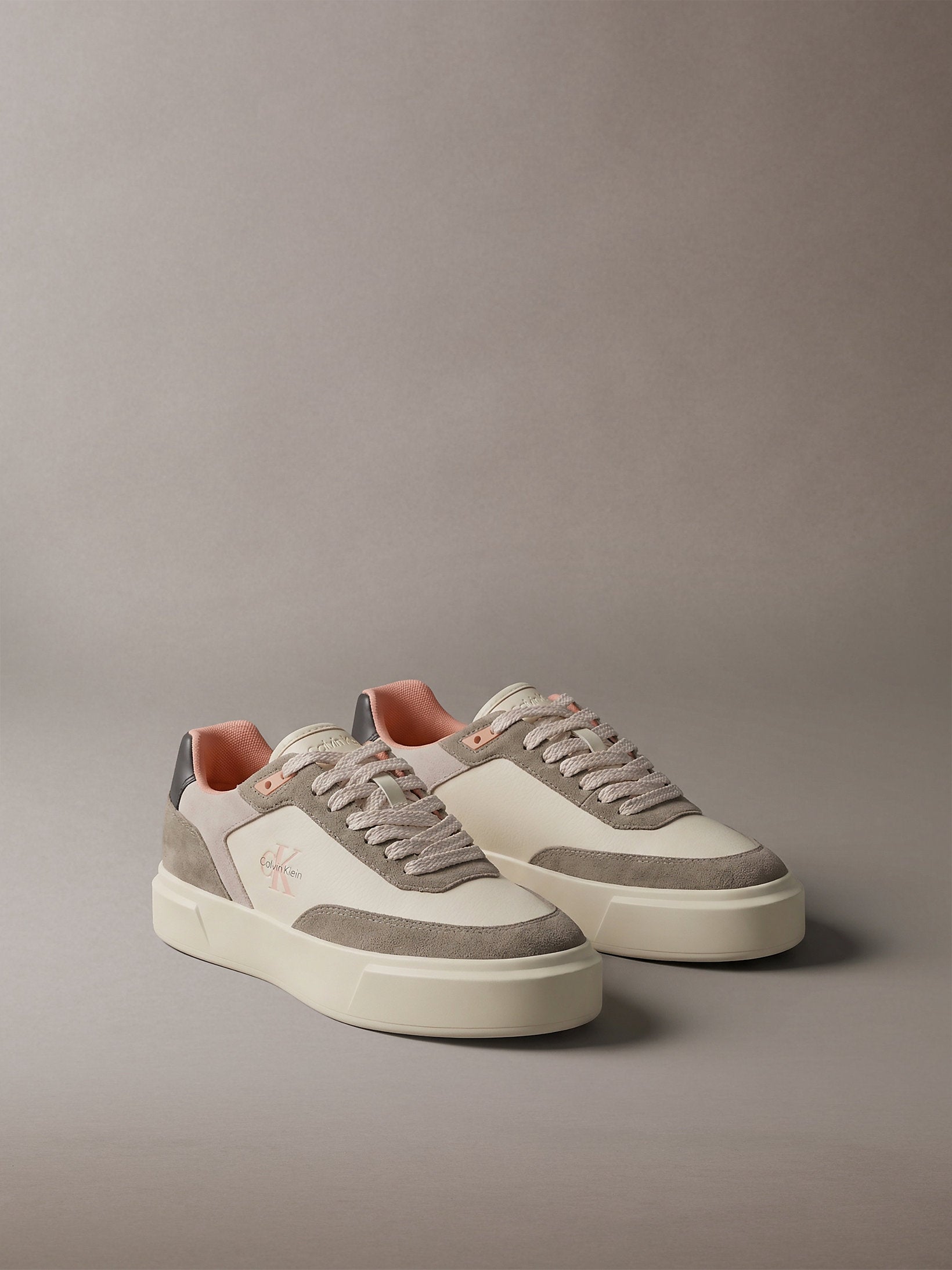 Calvin Klein Prime Cupso Laceup Lth-Su Sneaker