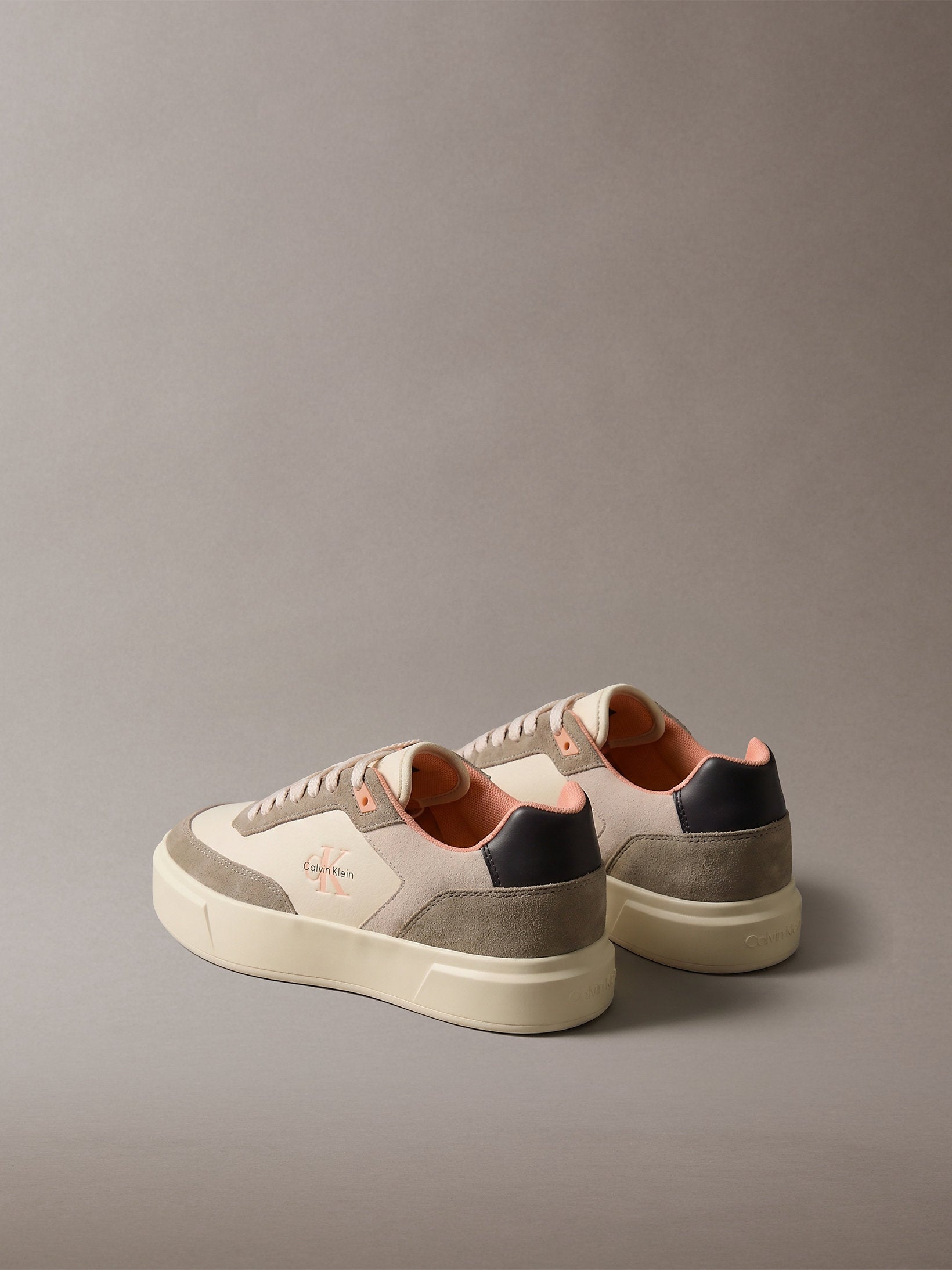 Calvin Klein Prime Cupso Laceup Lth-Su Sneaker