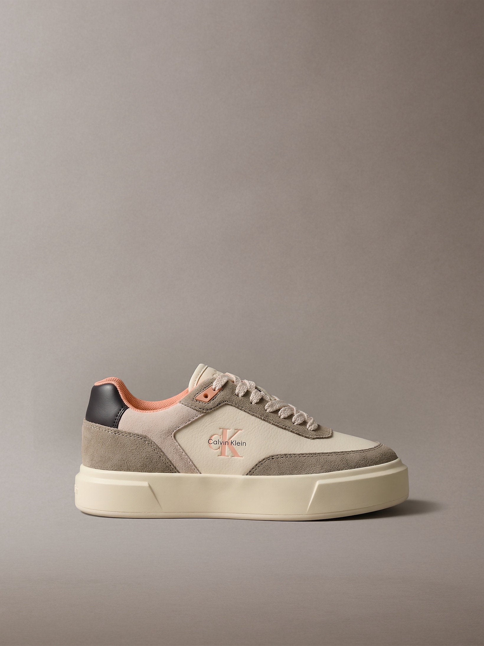 Calvin Klein Prime Cupso Laceup Lth-Su Sneaker