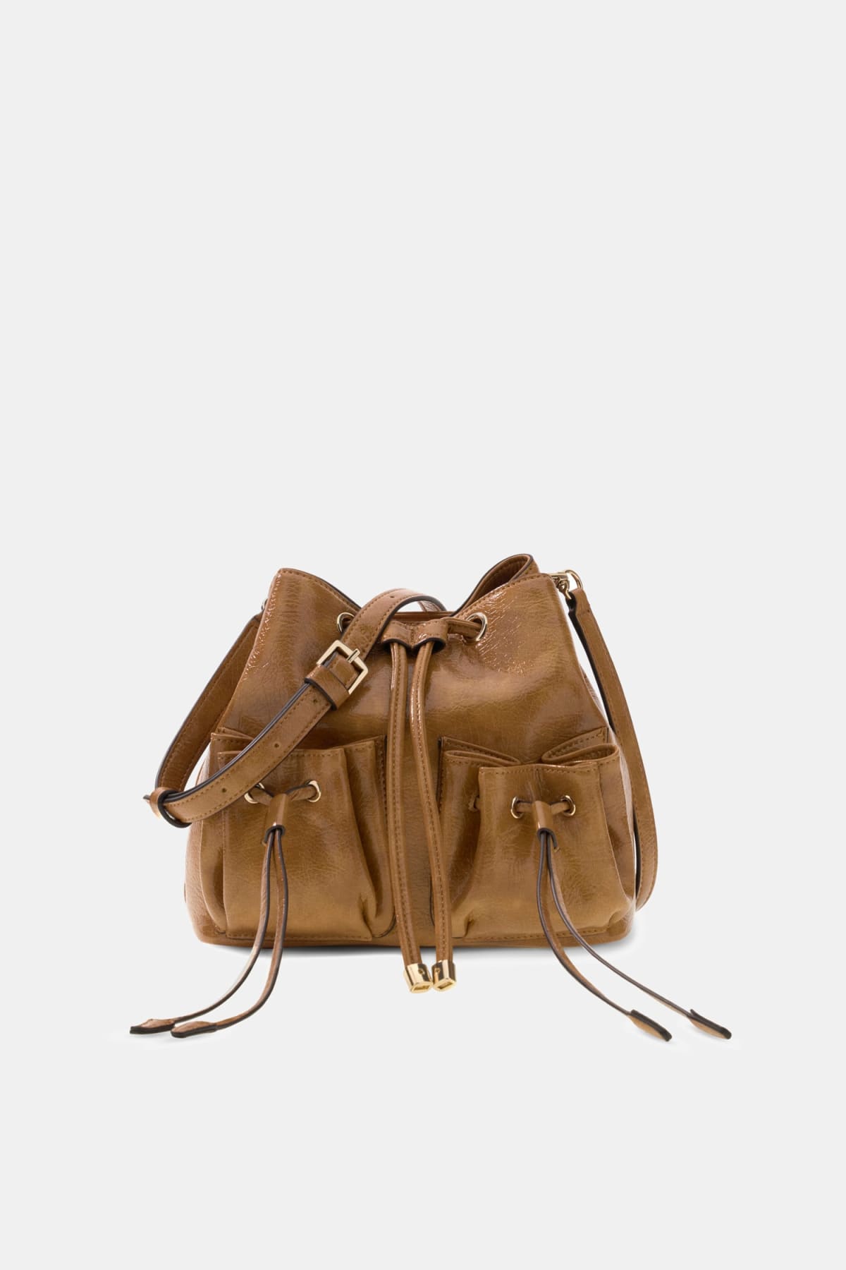 Guess Theodora Drawstring Bucket Bag