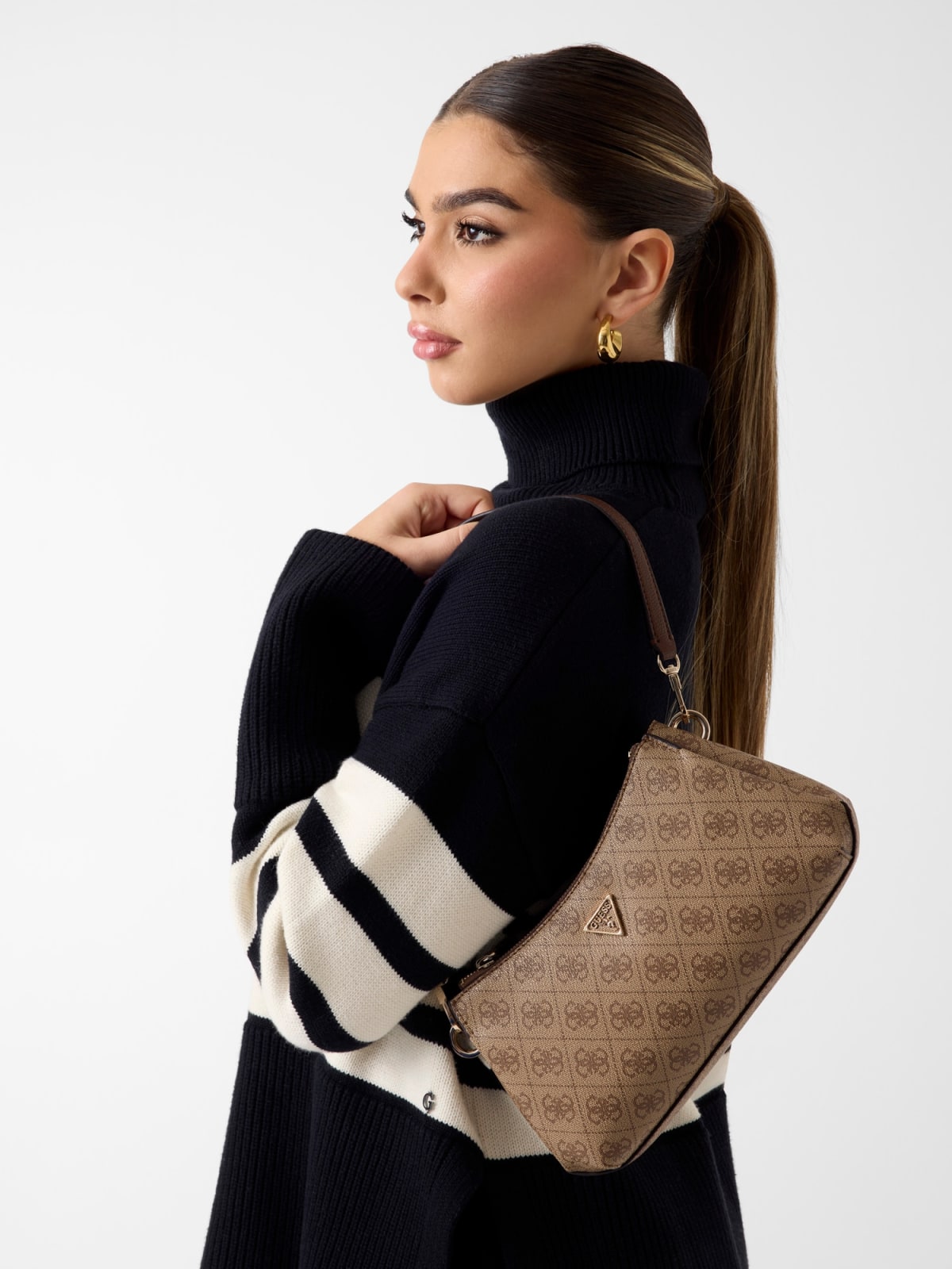 Guess Noelle Ii 3 Comp Shldr Xbody Bag