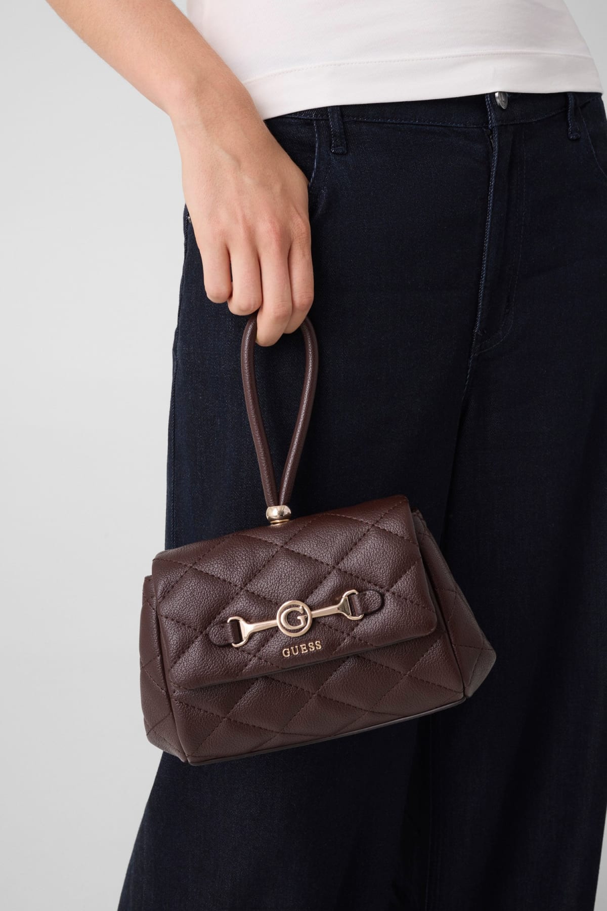 Guess Frances Mini Flap Crossbody Bag