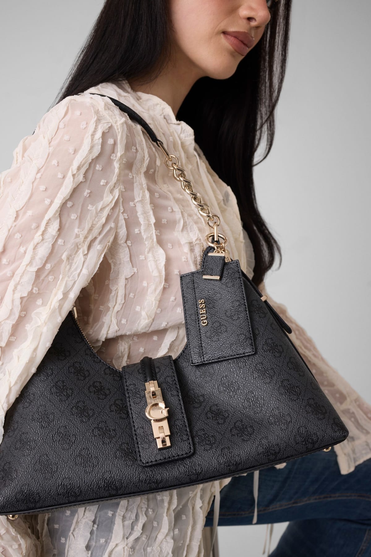 حقيبة جيس Yvonne Logo Hobo