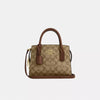 Coach Andrea Carryall In Signature Canvas Bag