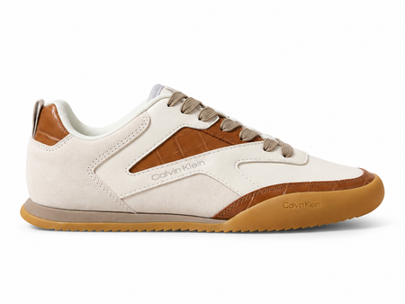 Calvin Klein Low Pro Runner Laceup Lth Croco Sneaker