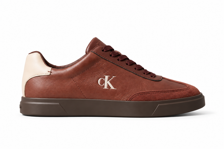 Calvin Klein Low Pro Cups Wingt Text Lth Sue Sneaker