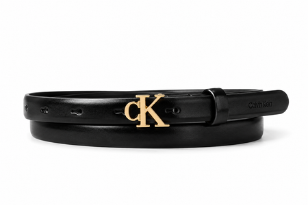 Calvin Klein Round Buckle Smooth 15mm Belt