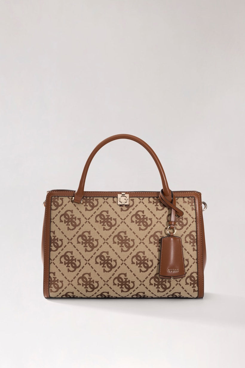 Guess Audrey Logo Satchel Bag