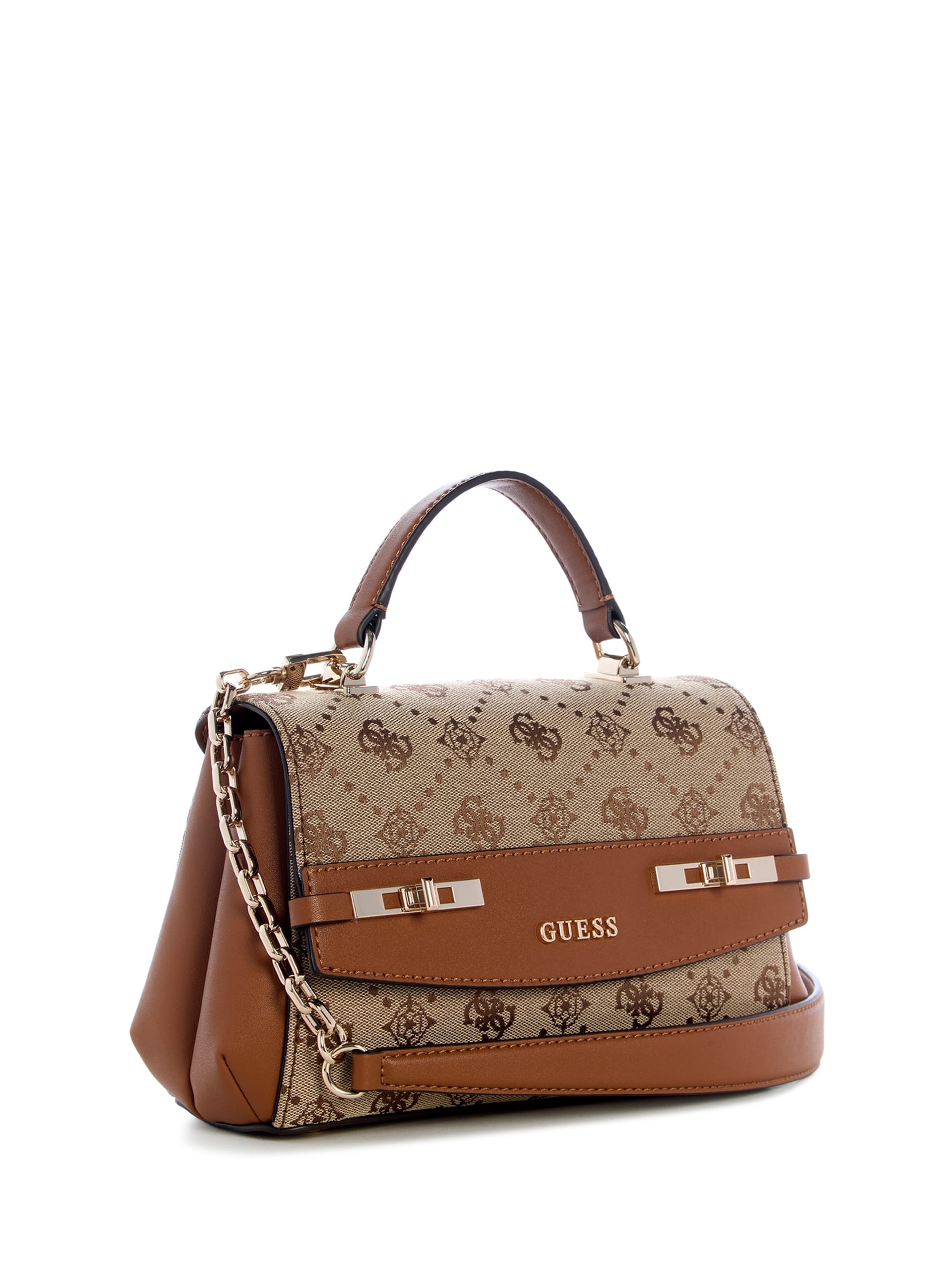 Guess Melinda Quattro G Top Handle Crossbody Bag