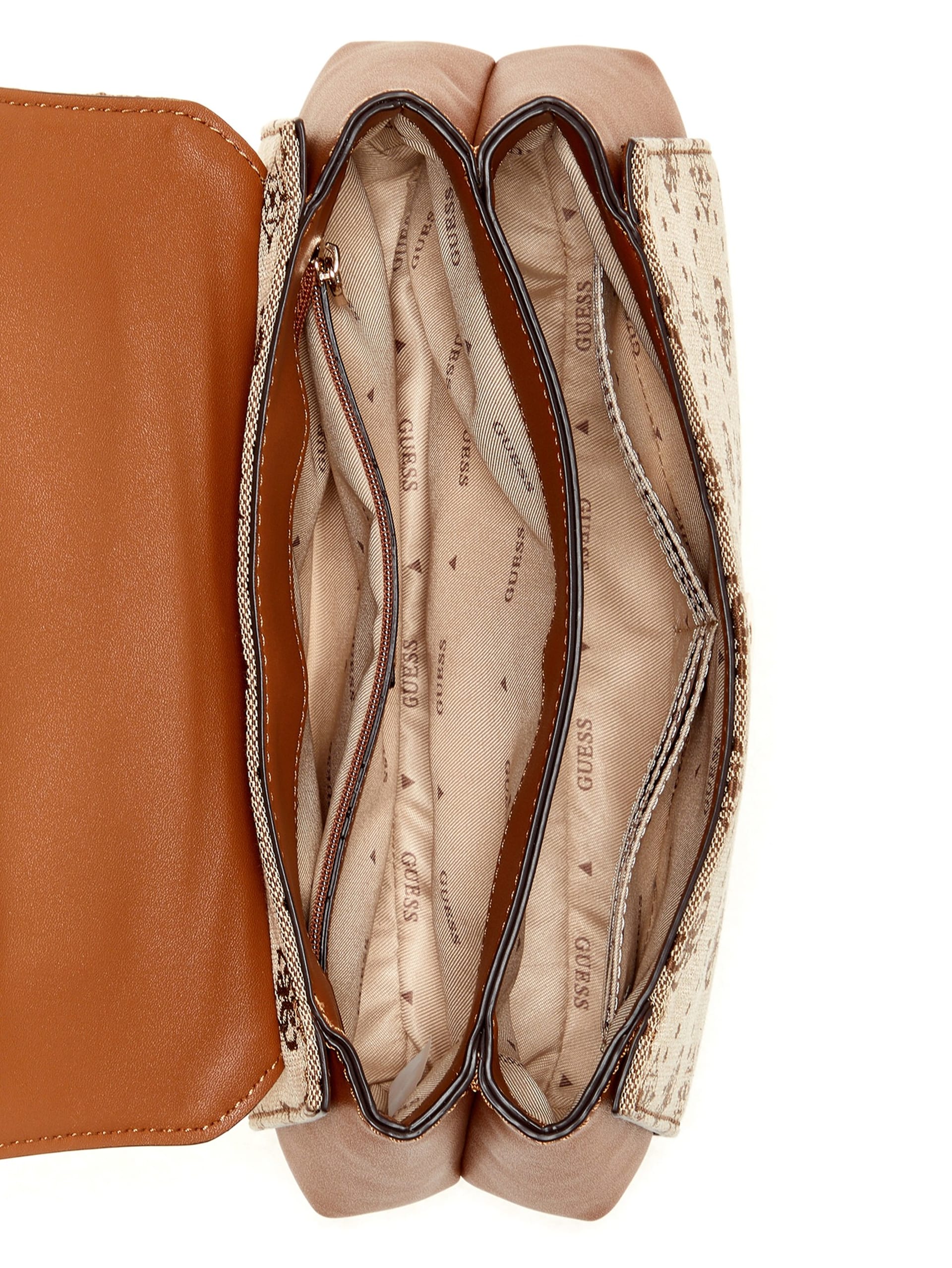 Guess Melinda Quattro G Top Handle Crossbody Bag