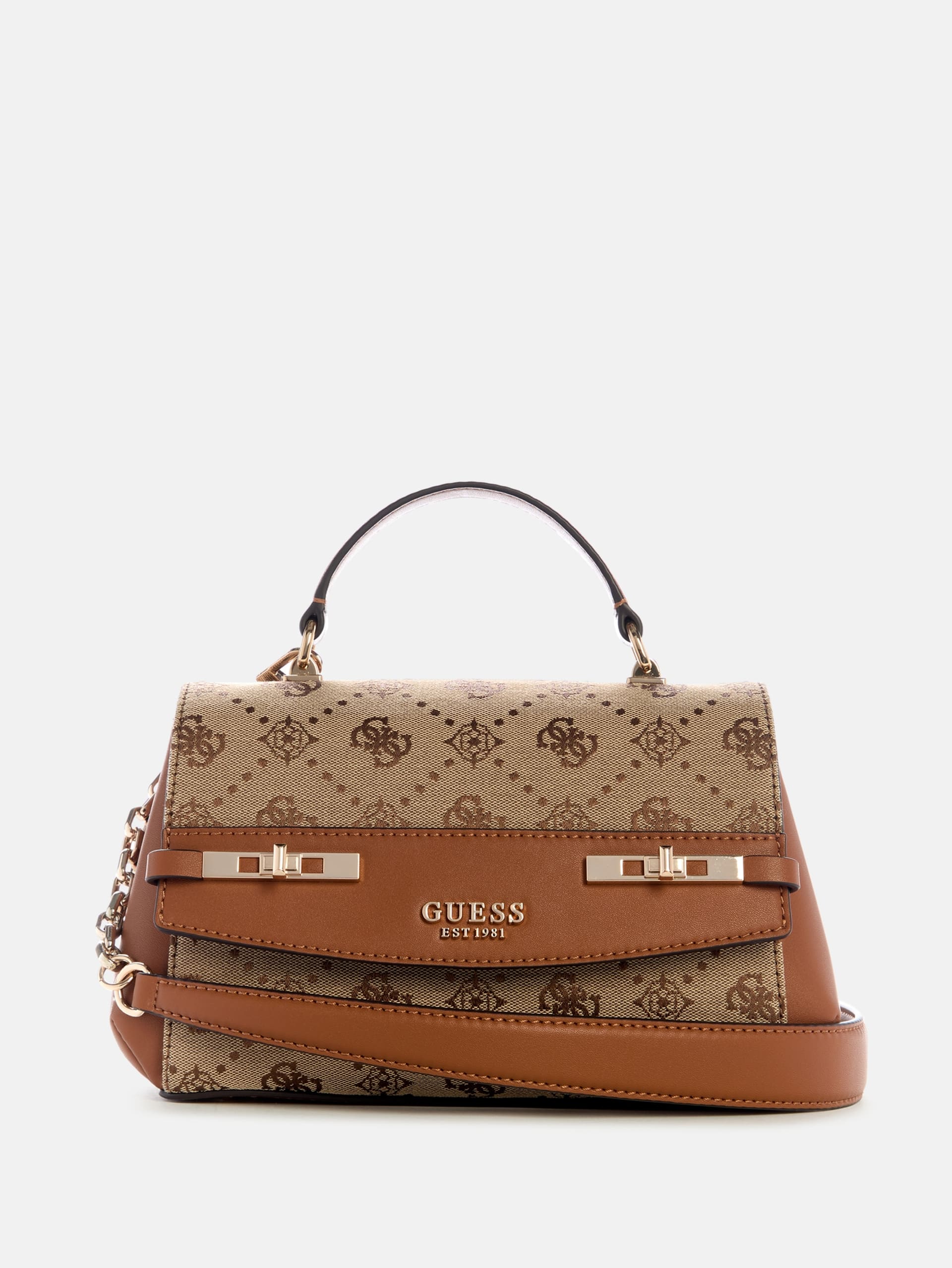 Guess Melinda Quattro G Top Handle Crossbody Bag