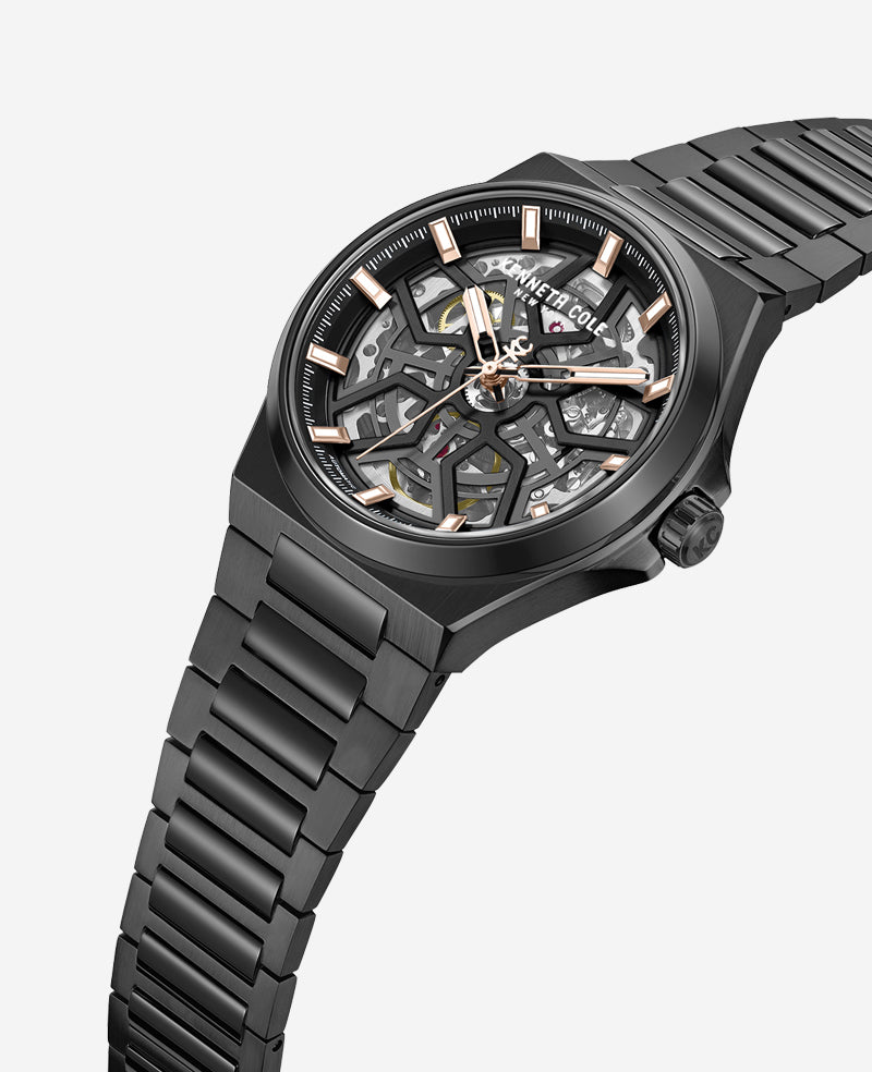 Kenneth Cole Skeleton Watch