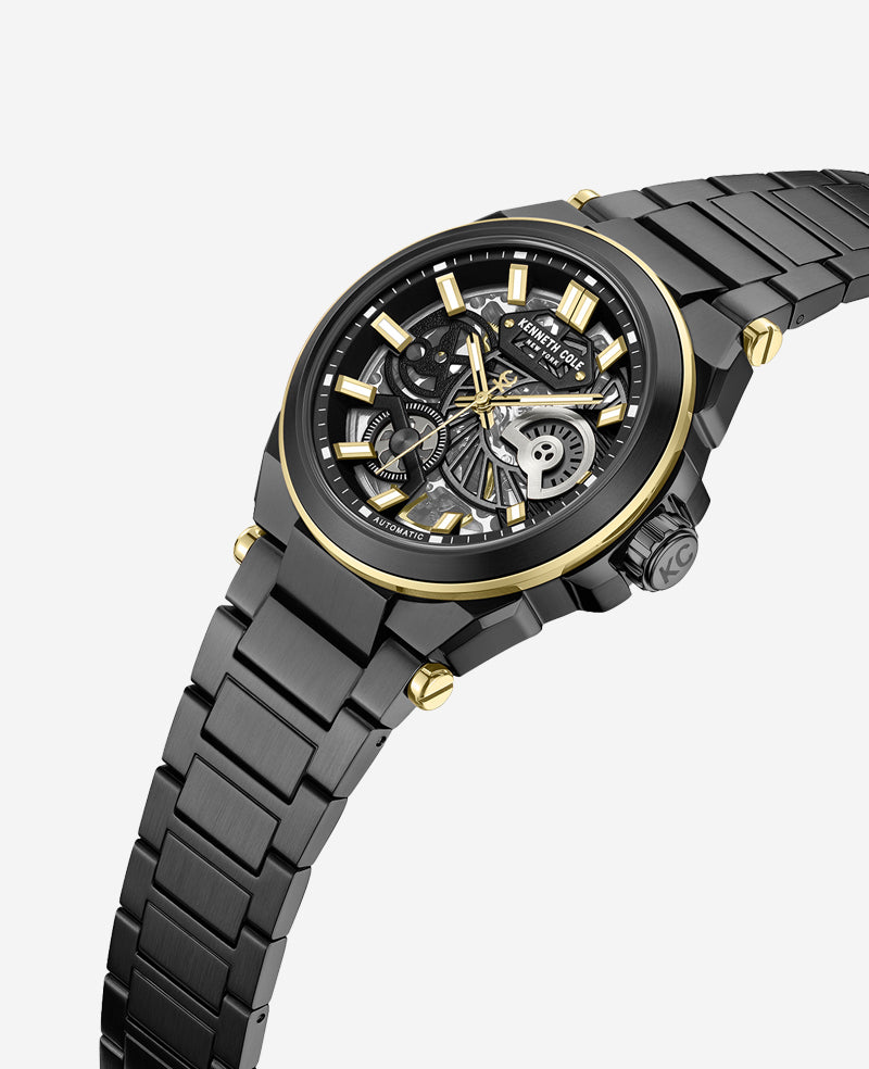 Kenneth Cole Skeleton Watch