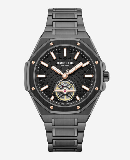 Kenneth Cole Skeleton Watch