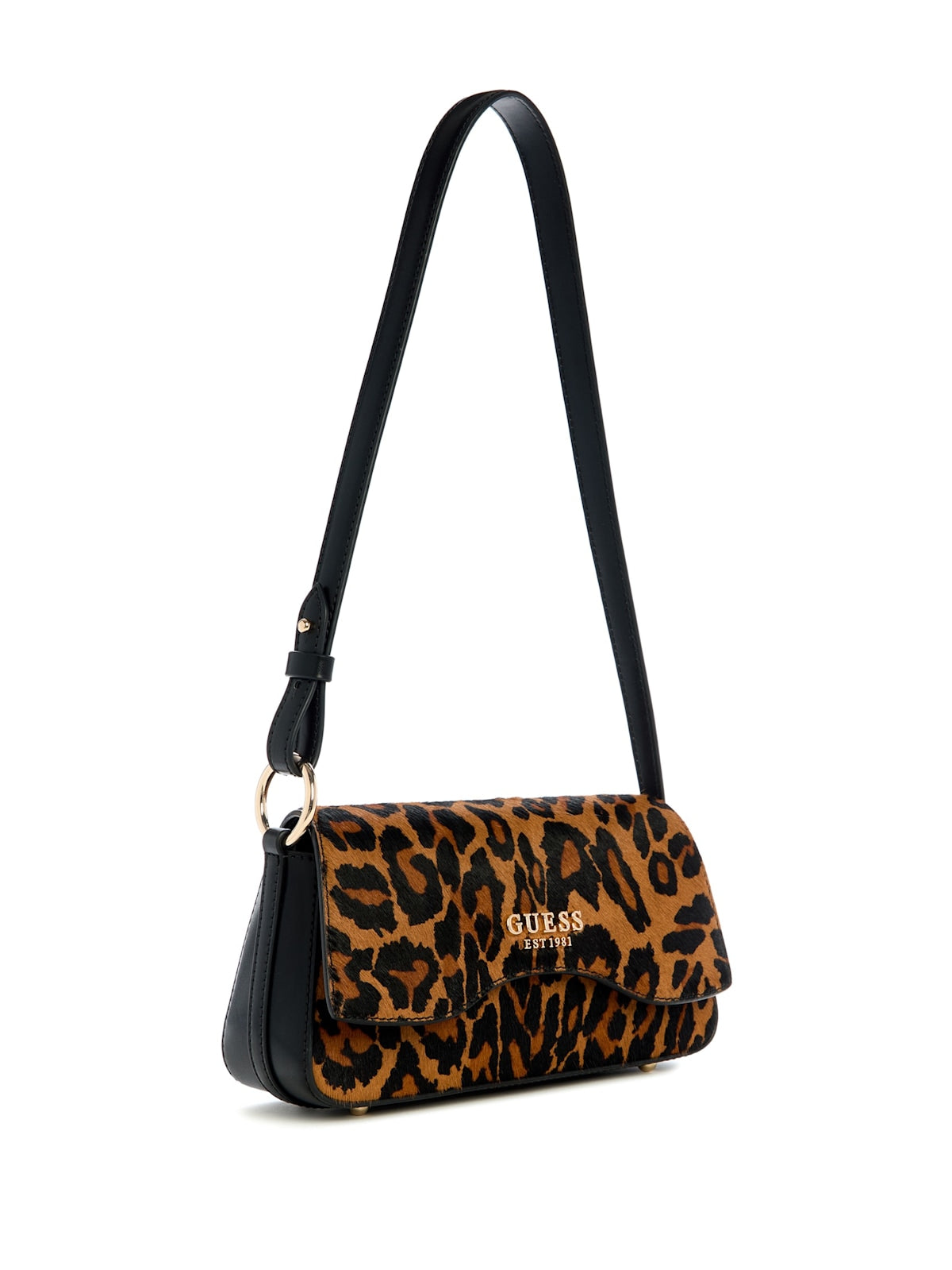 Guess Domitilla Fold-Over Flap Shoulder Bag