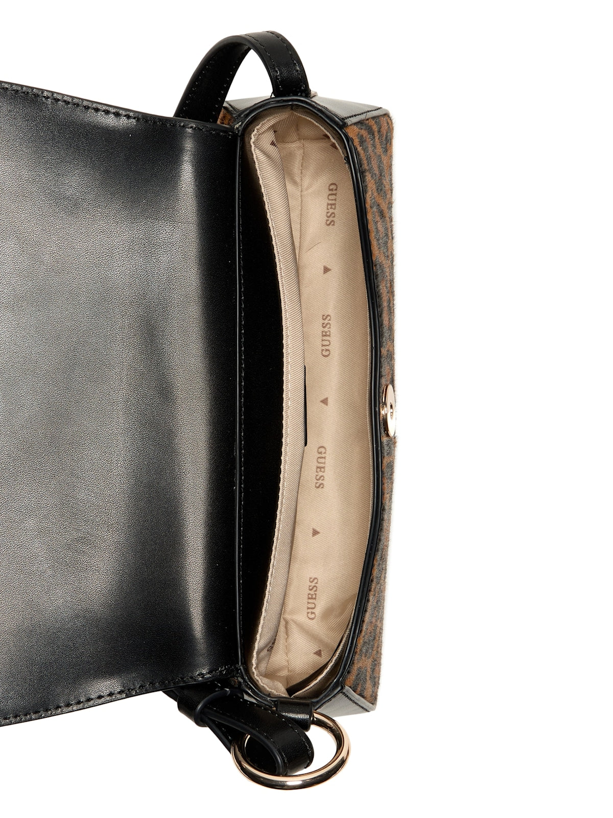 Guess Domitilla Fold-Over Flap Shoulder Bag