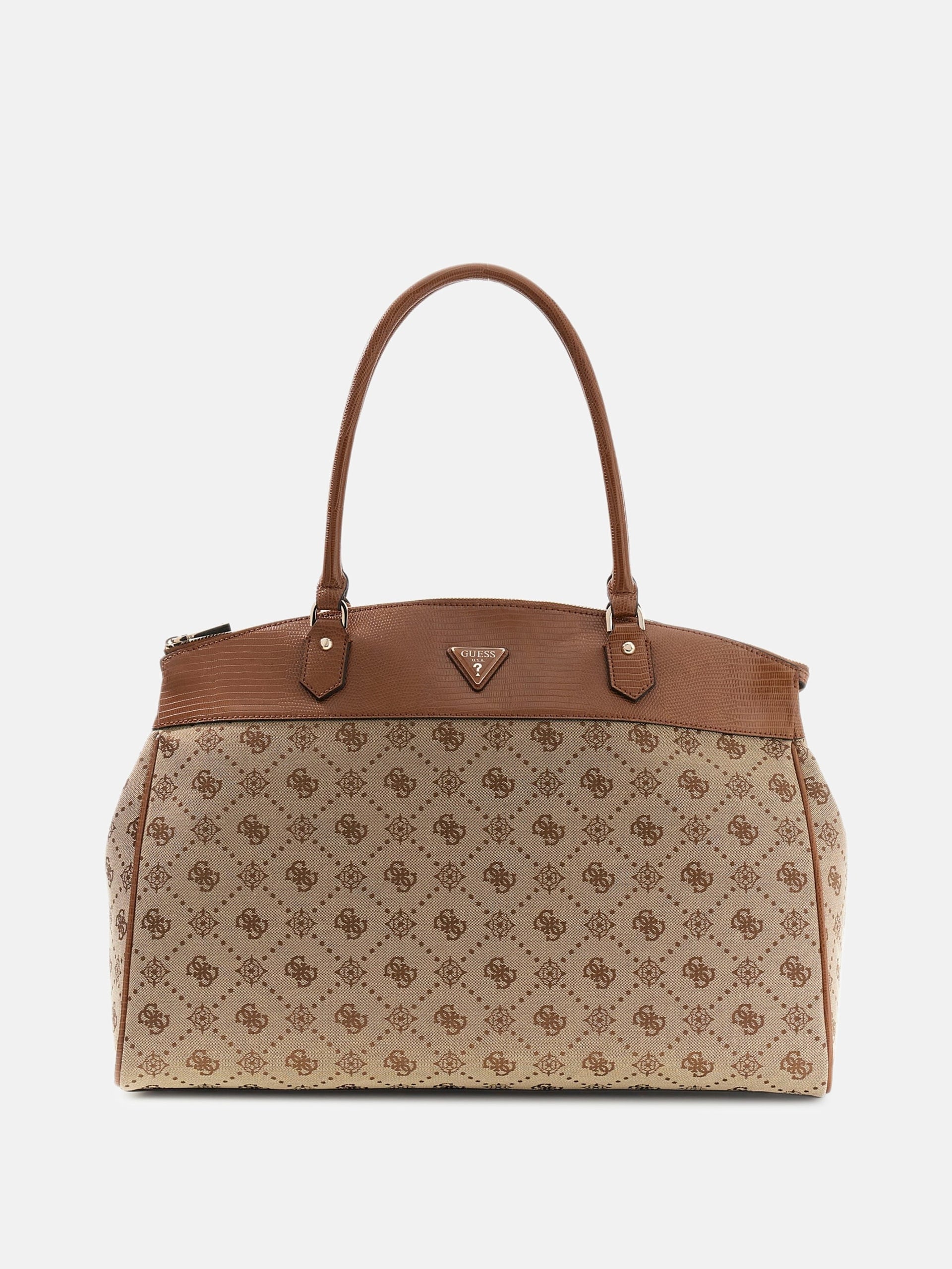 Guess Melinda Peony Deluxe Dome Tote Bag