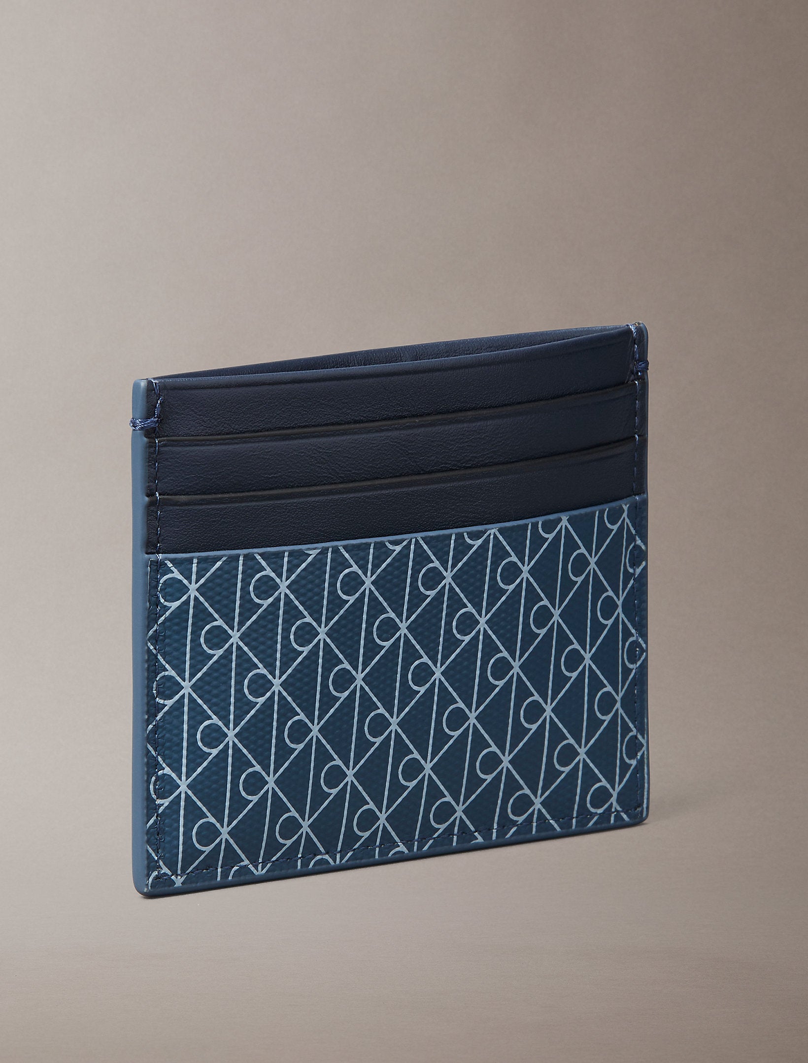محفظة كالفين كلاين Emblem Aop Coated Cardholder