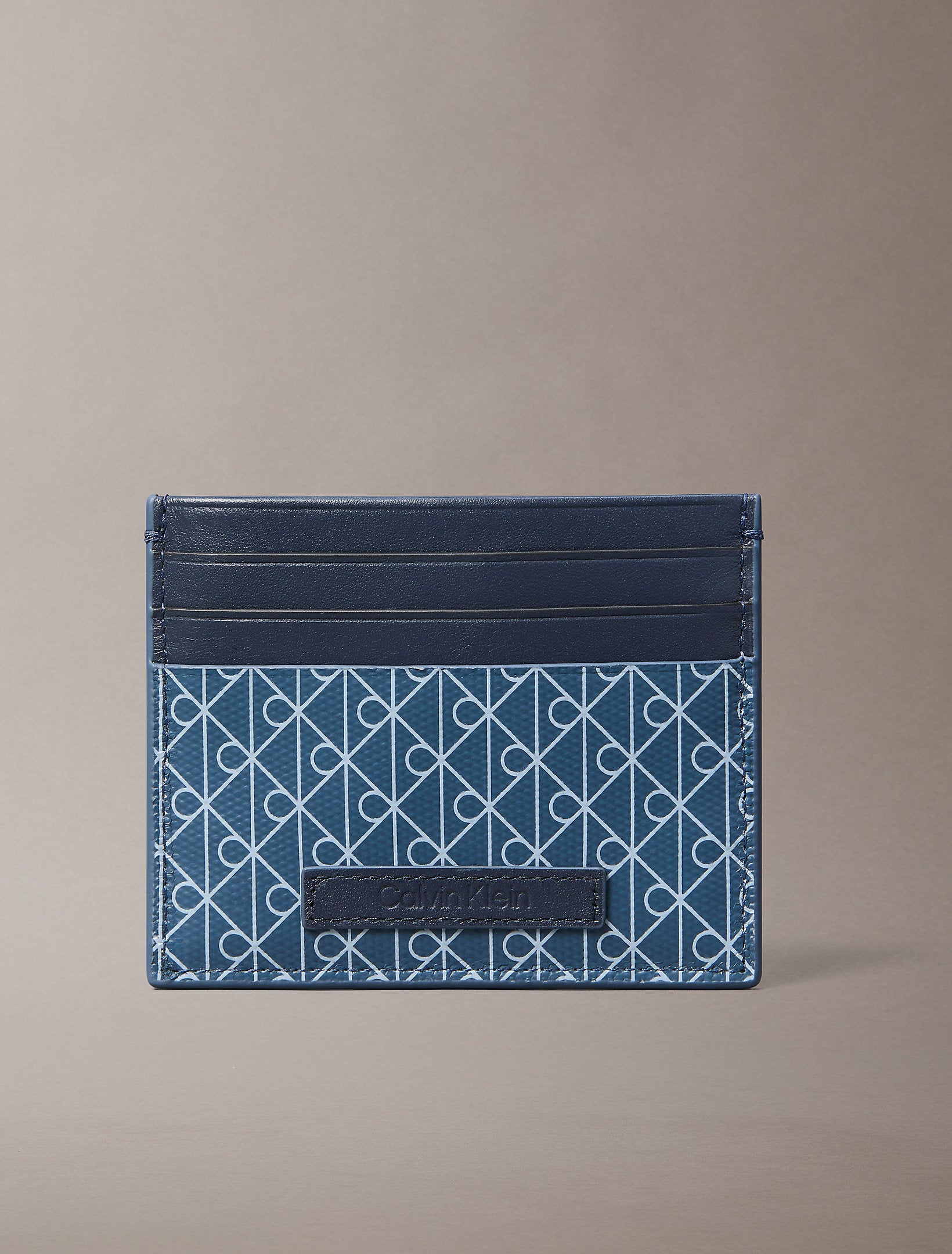 محفظة كالفين كلاين Emblem Aop Coated Cardholder